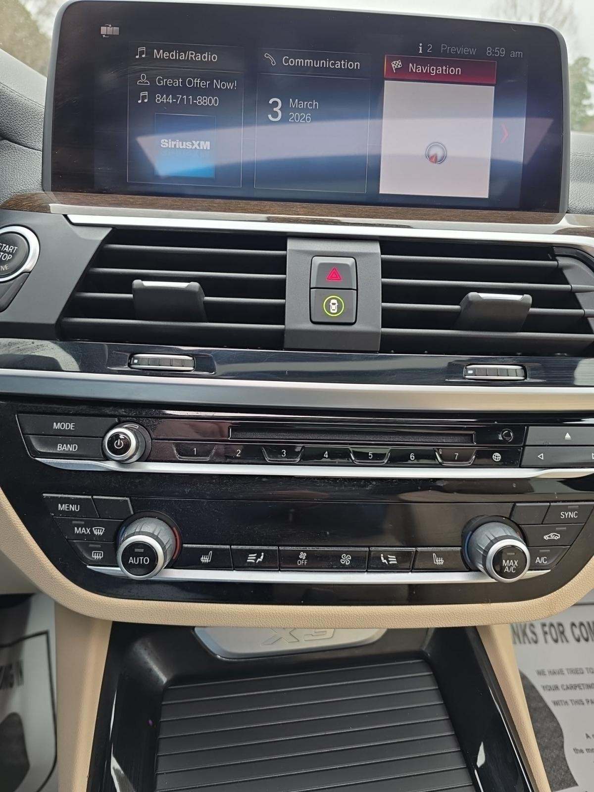 2019 BMW X3 xDrive30i AWD