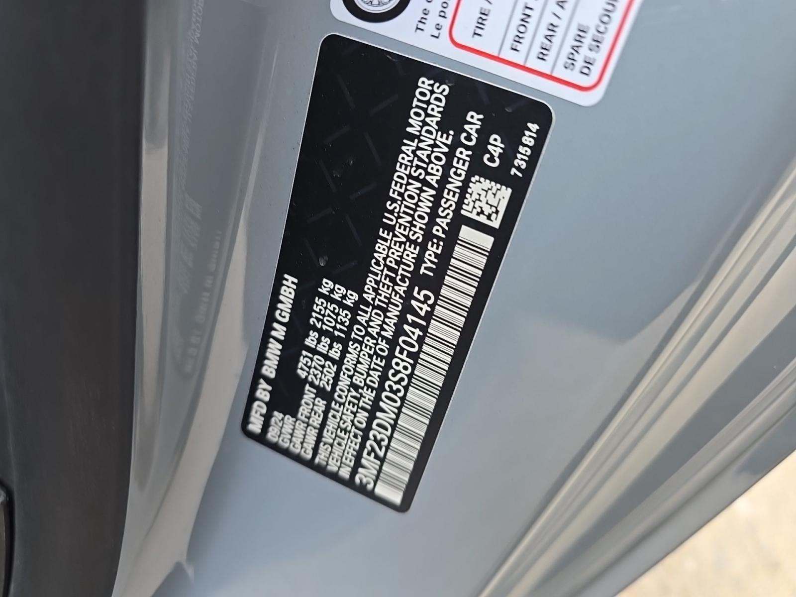 2025 BMW M2 Base RWD