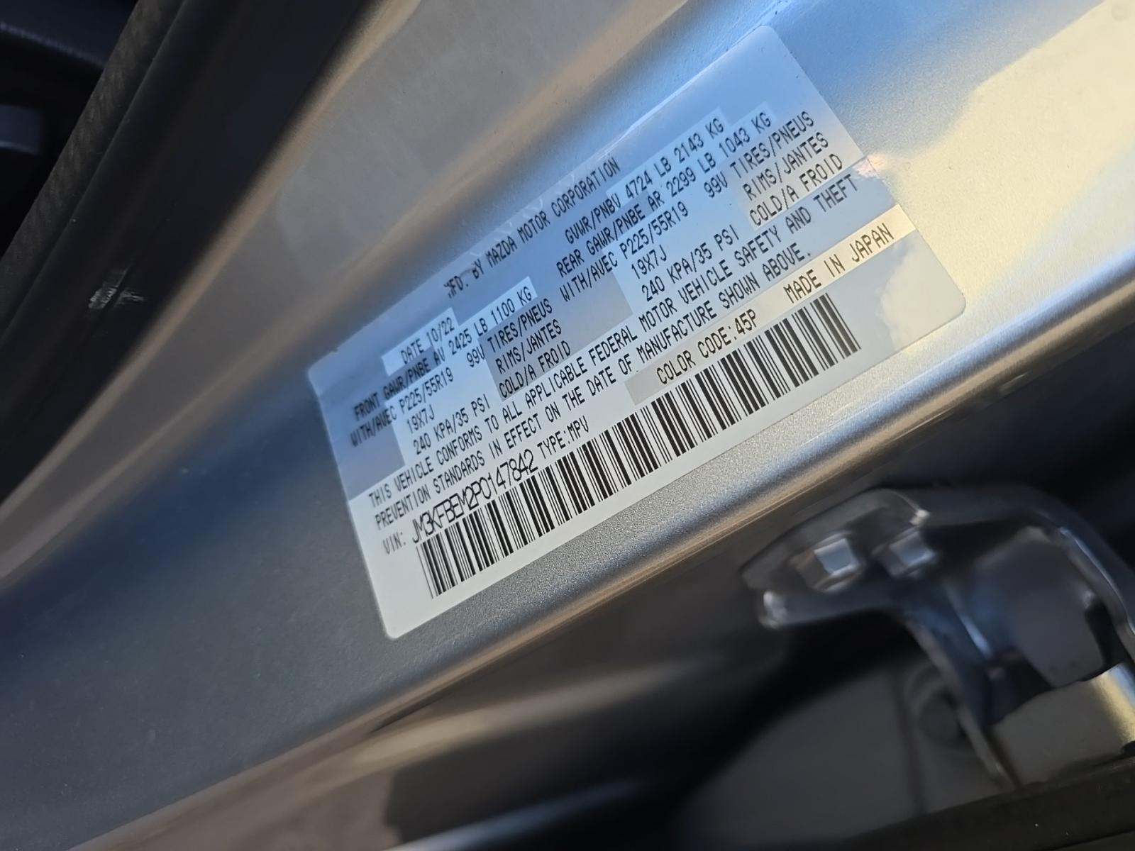 2023 MAZDA CX-5 2.5 S Premium Plus Package AWD