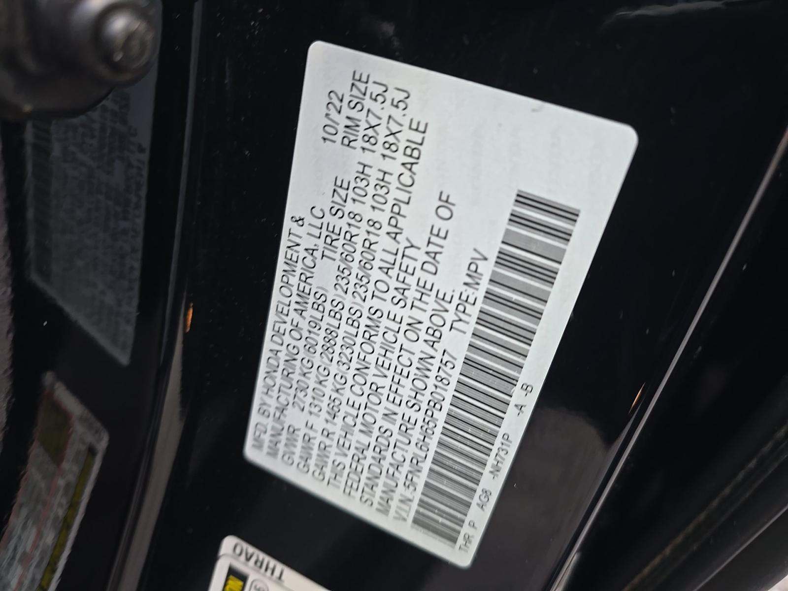 2023 Honda Odyssey EX-L FWD