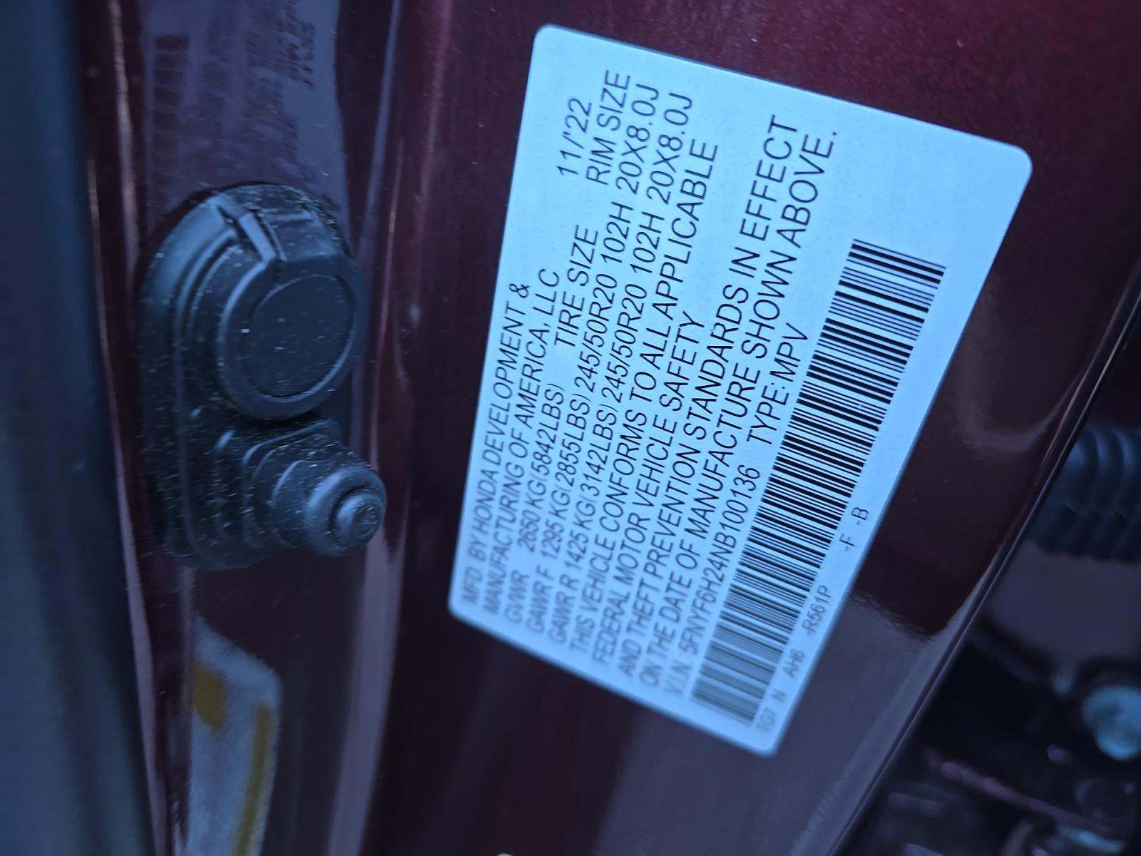 2022 Honda Pilot Special Edition AWD