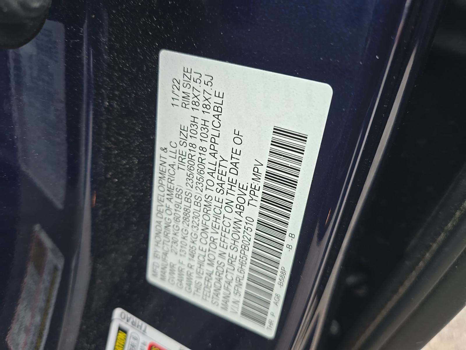 2023 Honda Odyssey EX-L FWD