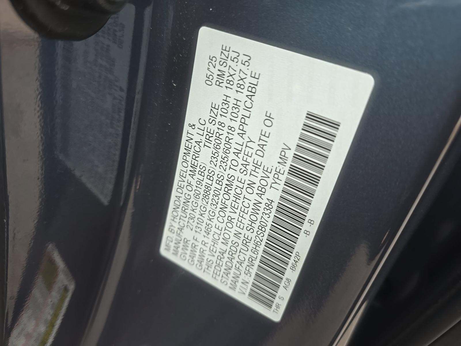 2025 Honda Odyssey EX-L FWD