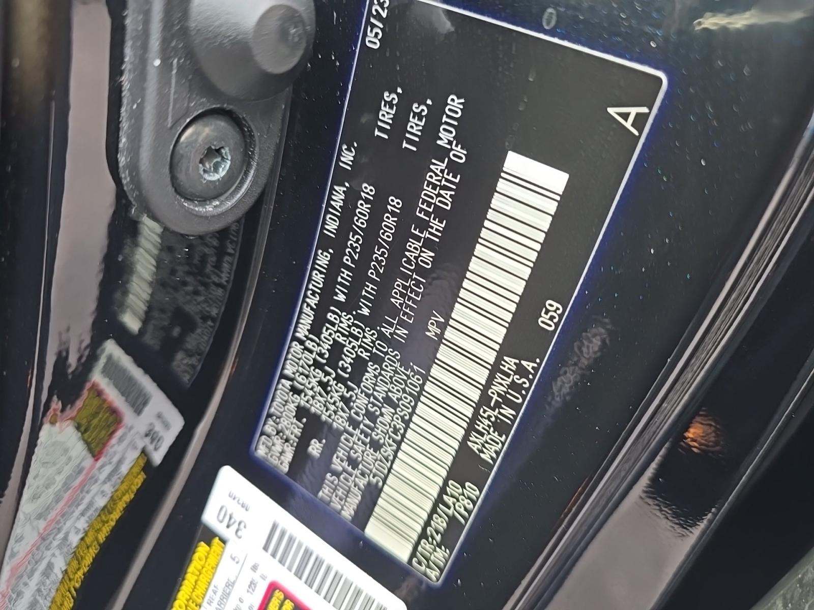 2023 Toyota Sienna Limited AWD