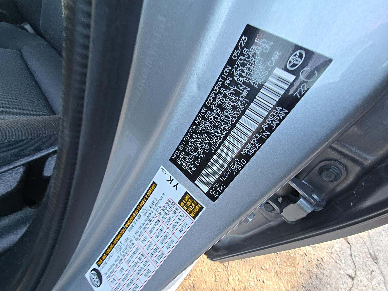 2023 Toyota Prius LE FWD