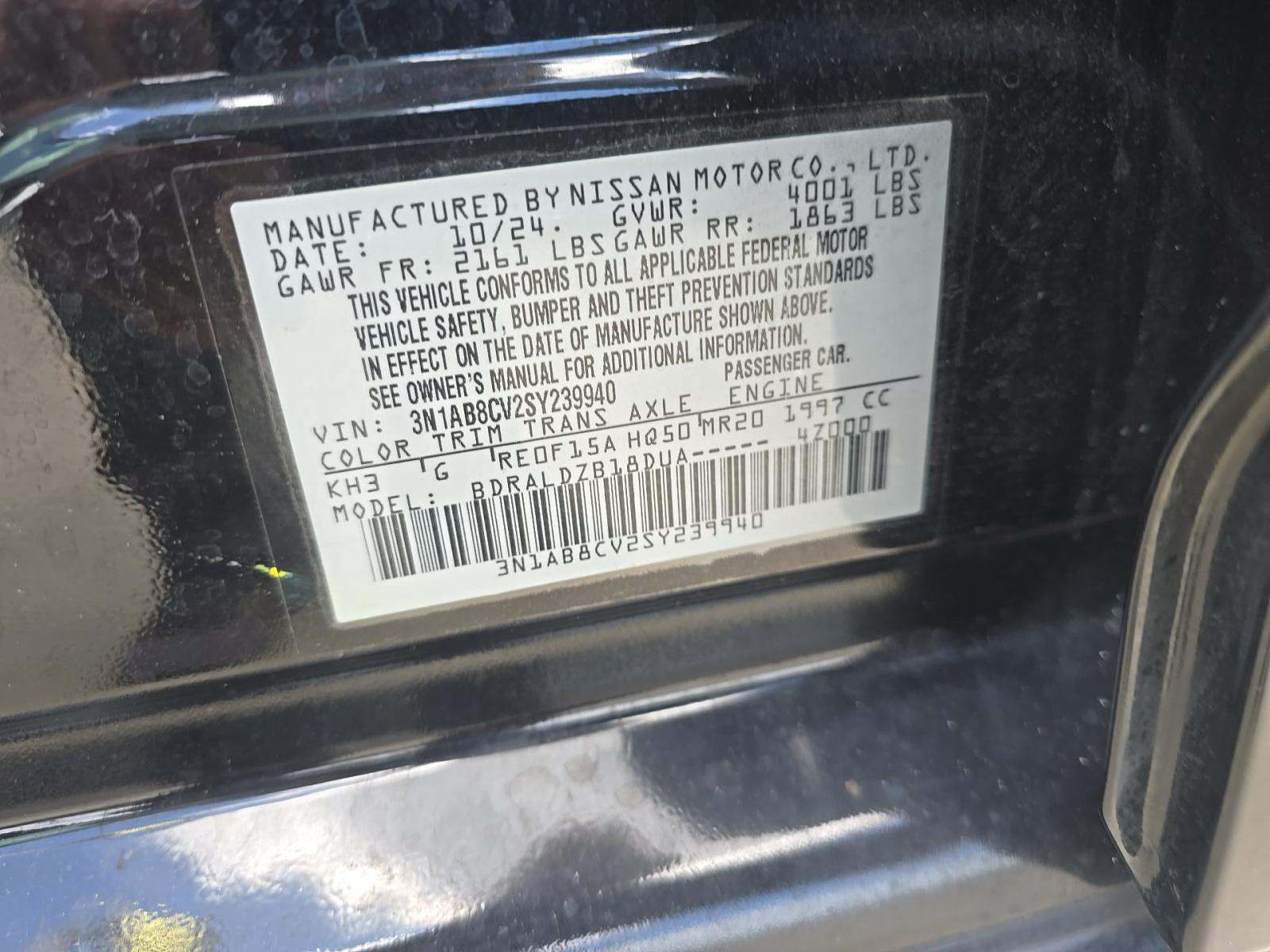 NISSAN SENTRA - 5