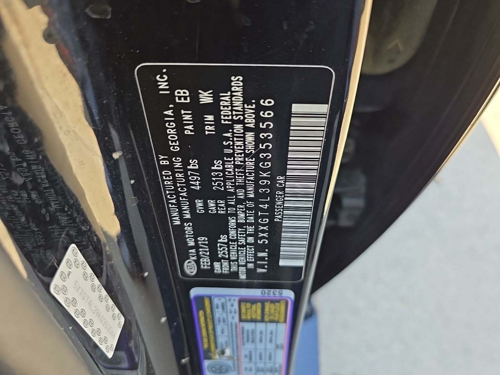 2019 Kia Optima S FWD