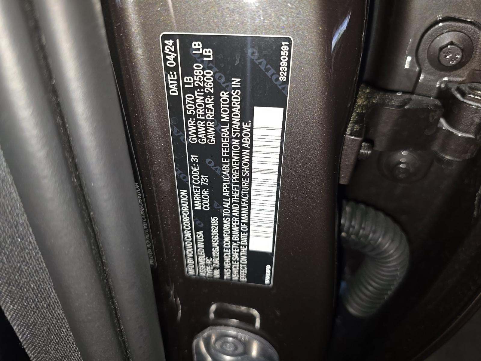 2025 Volvo S60 B5 Core AWD