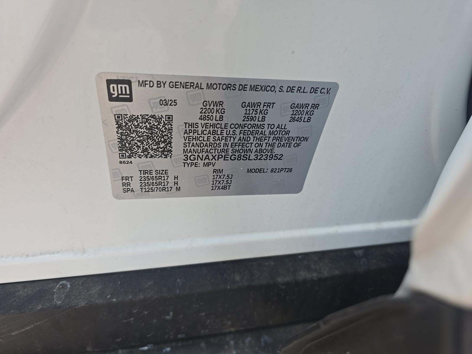 2025 Chevrolet Equinox LT AWD