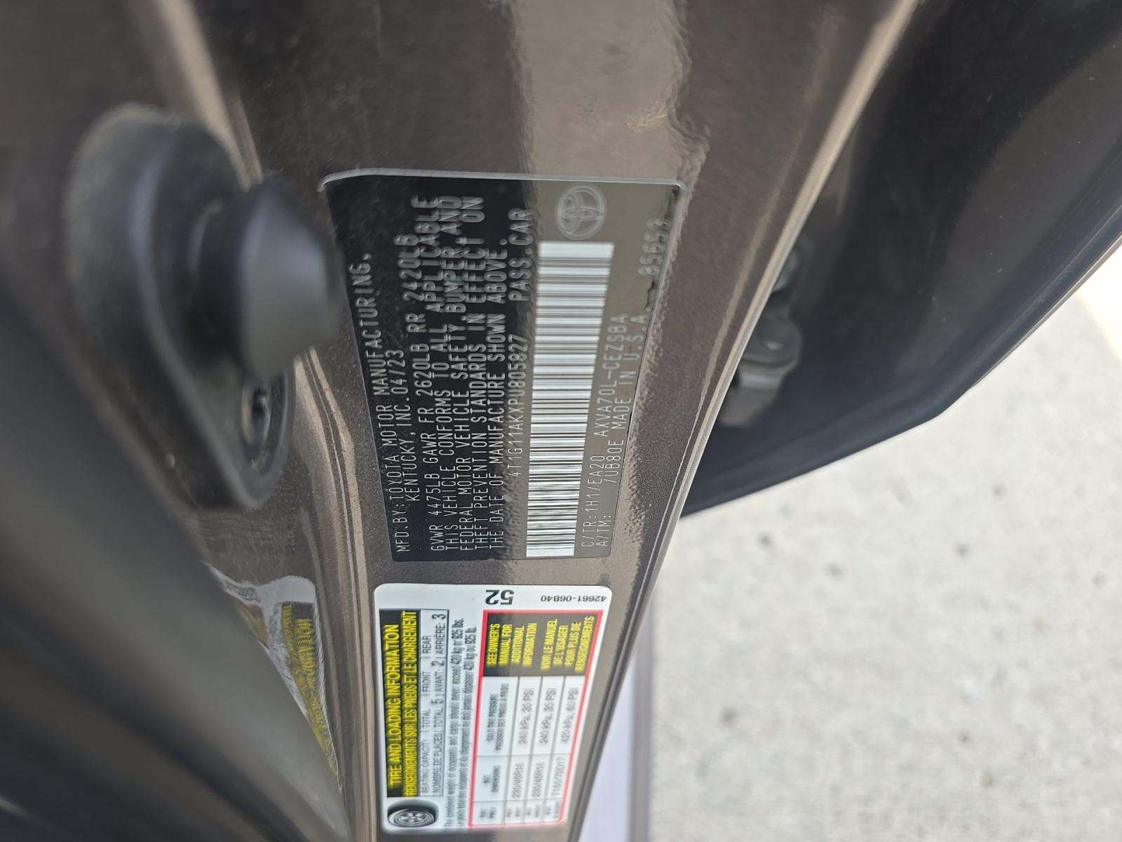 2023 Toyota Camry SE FWD