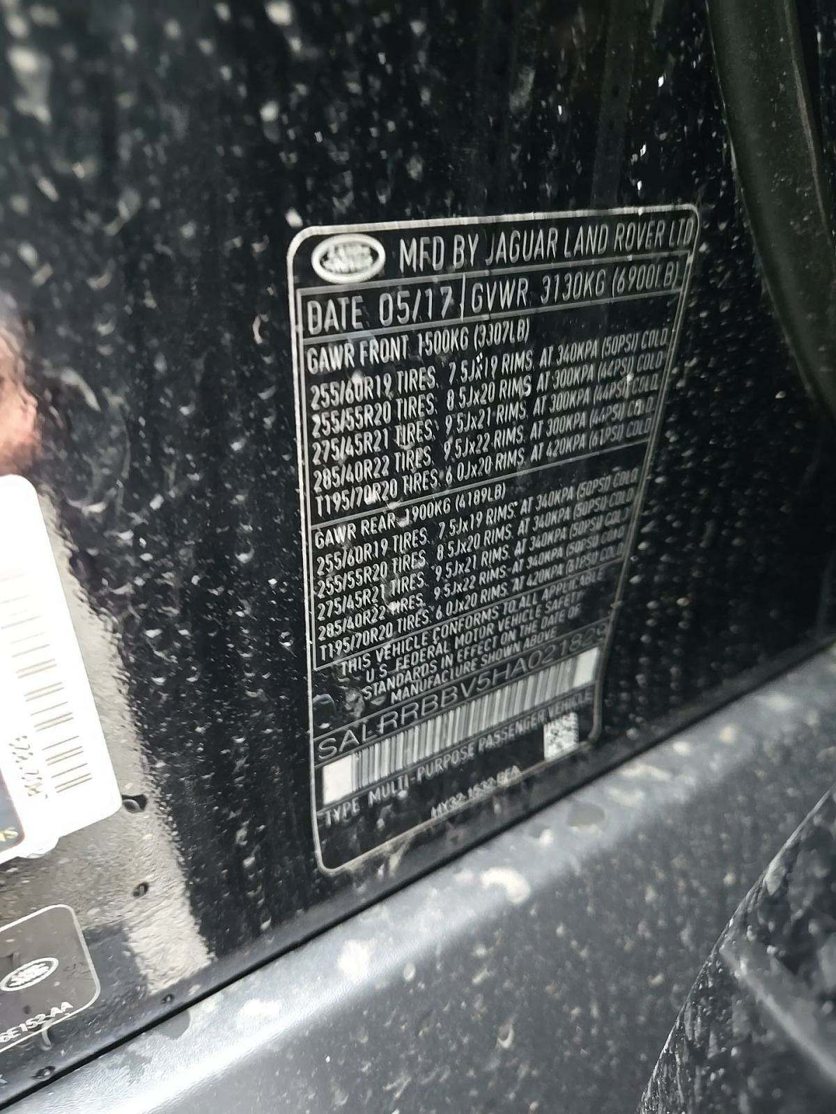 2017 Land Rover Discovery HSE AWD