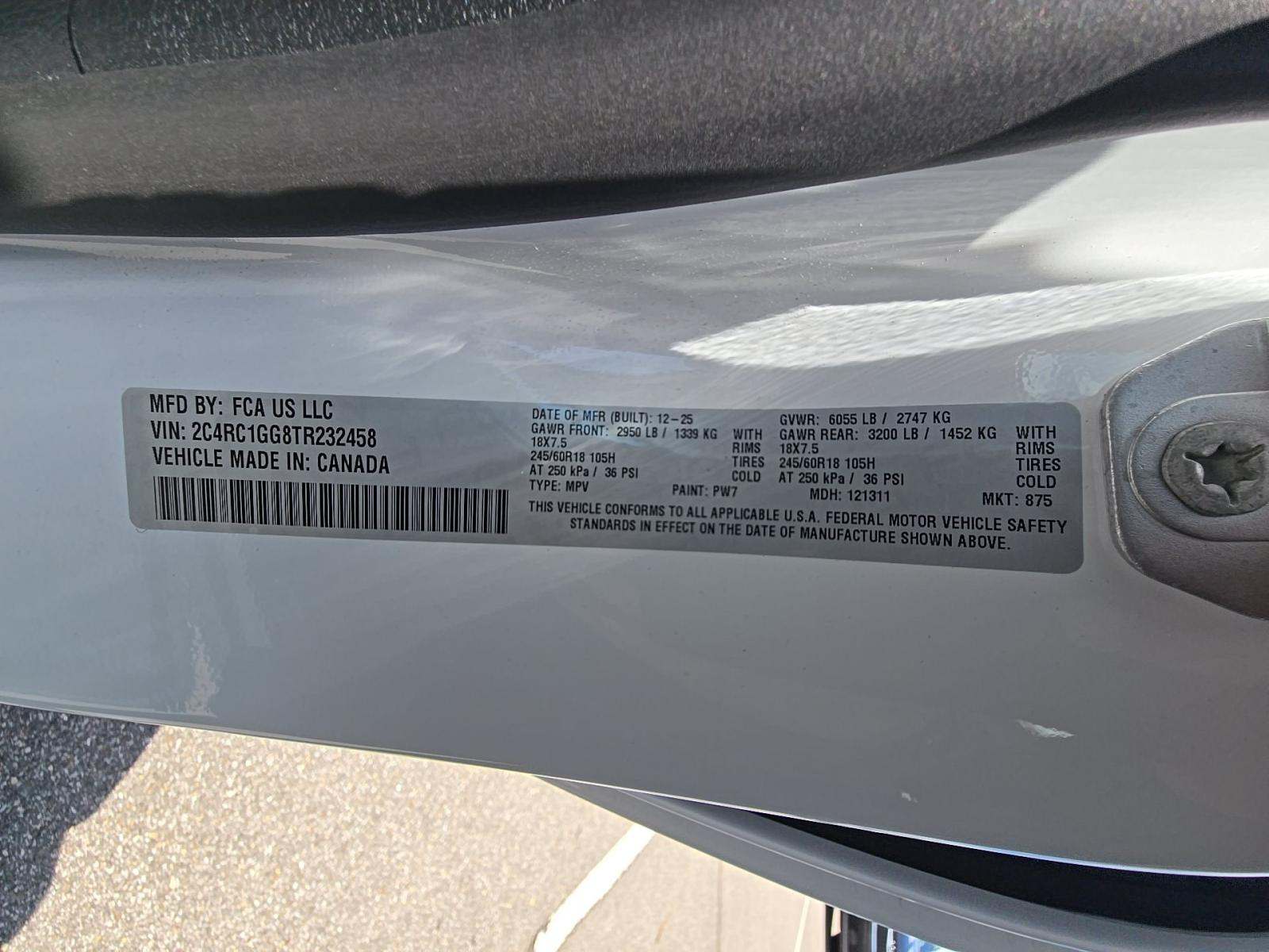 2026 Chrysler Pacifica Limited FWD
