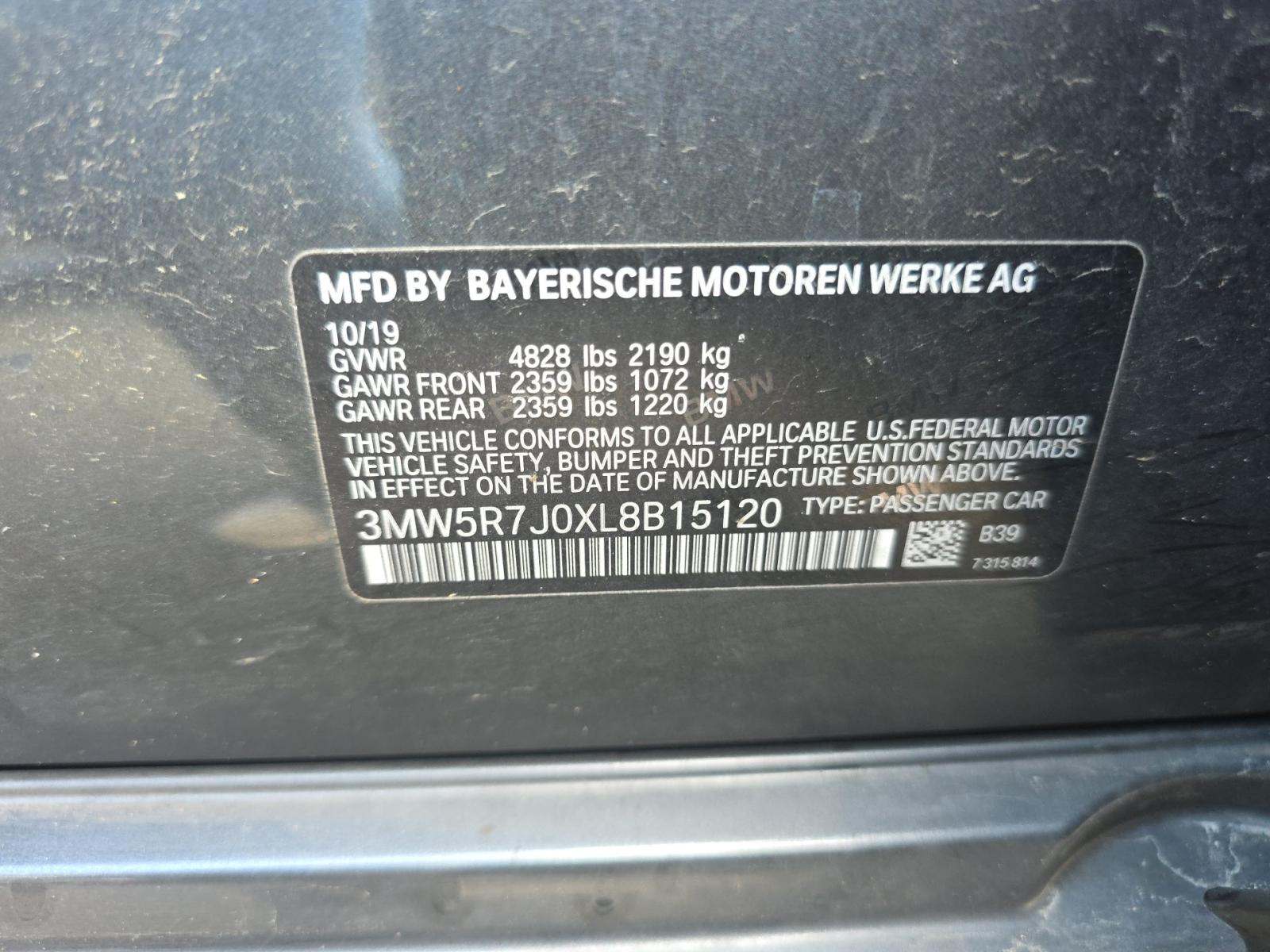 2020 BMW 3 Series 330i xDrive AWD