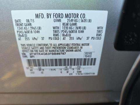 2015 Ford Edge SE AWD