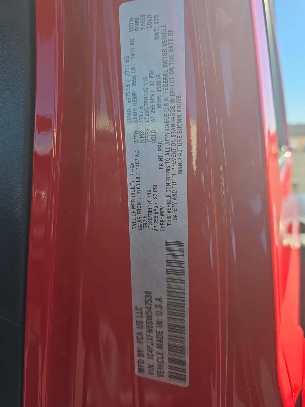 2025 Jeep Wrangler Rubicon AWD