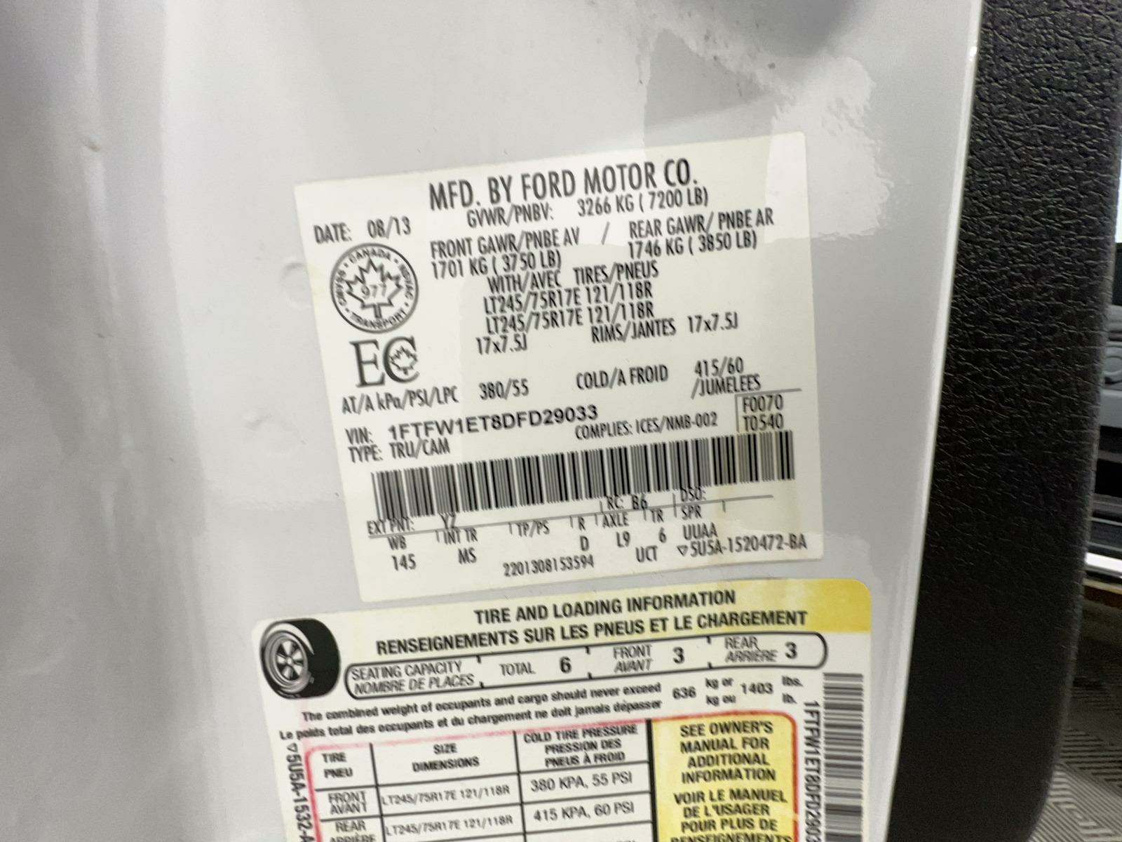 2013 Ford F-150 XLT AWD