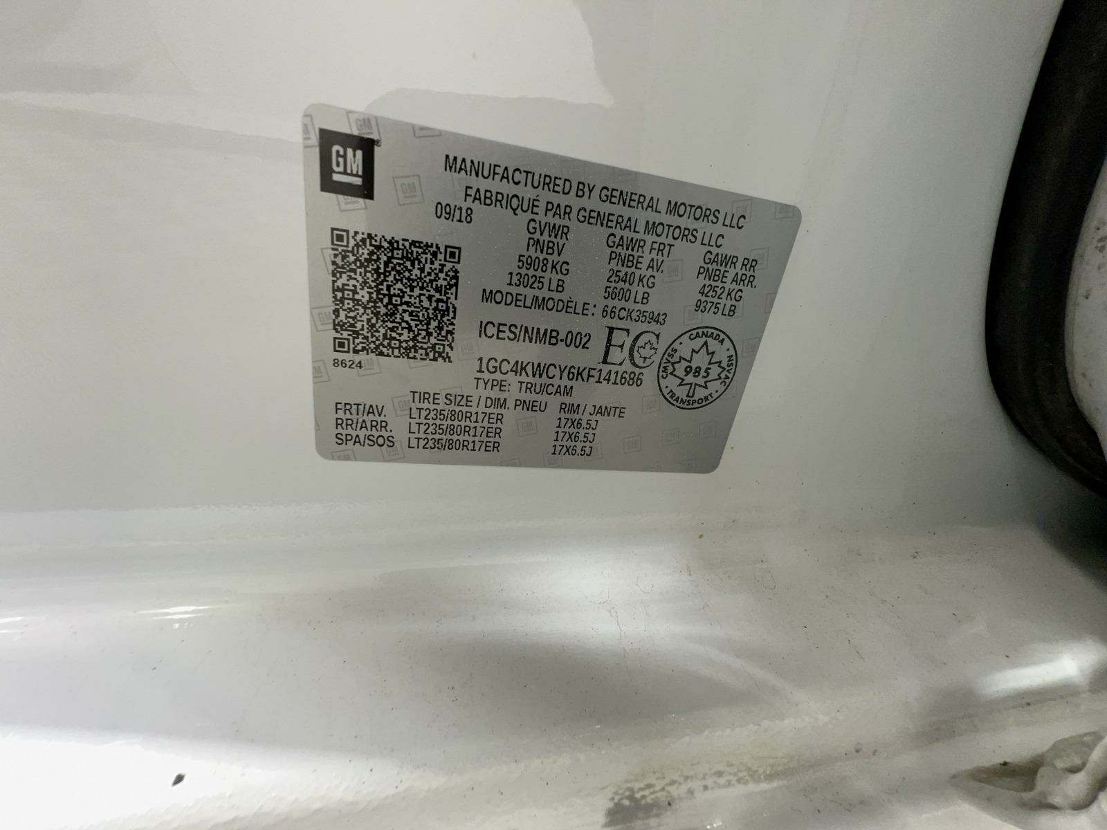 2019 Chevrolet Silverado 3500HD LT AWD