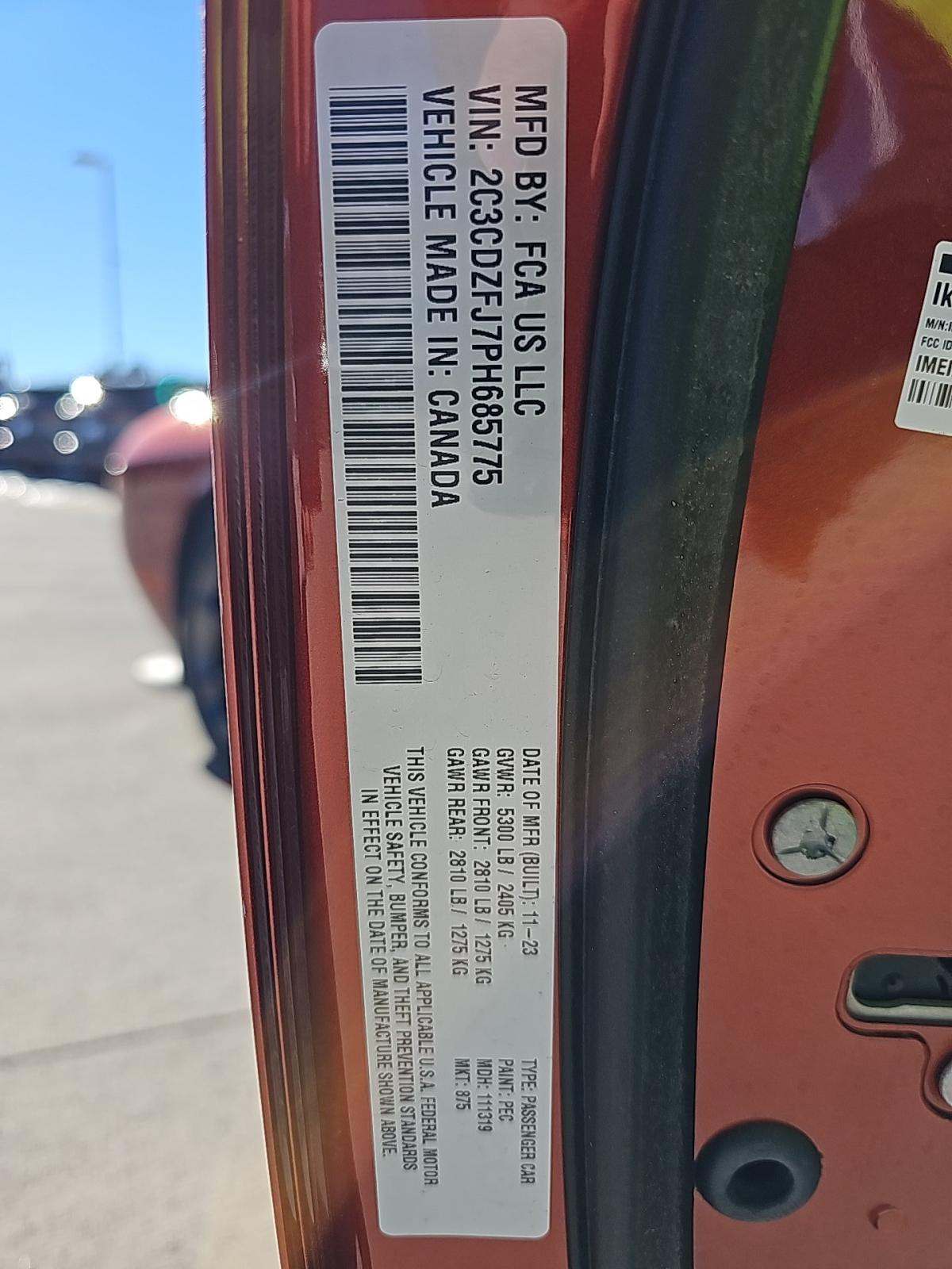 2023 Dodge Challenger R/T Scat Pack RWD