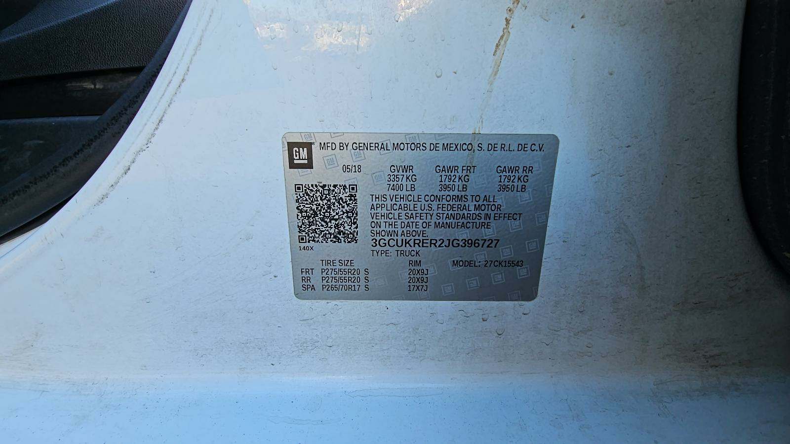 2018 Chevrolet Silverado 1500 LT AWD