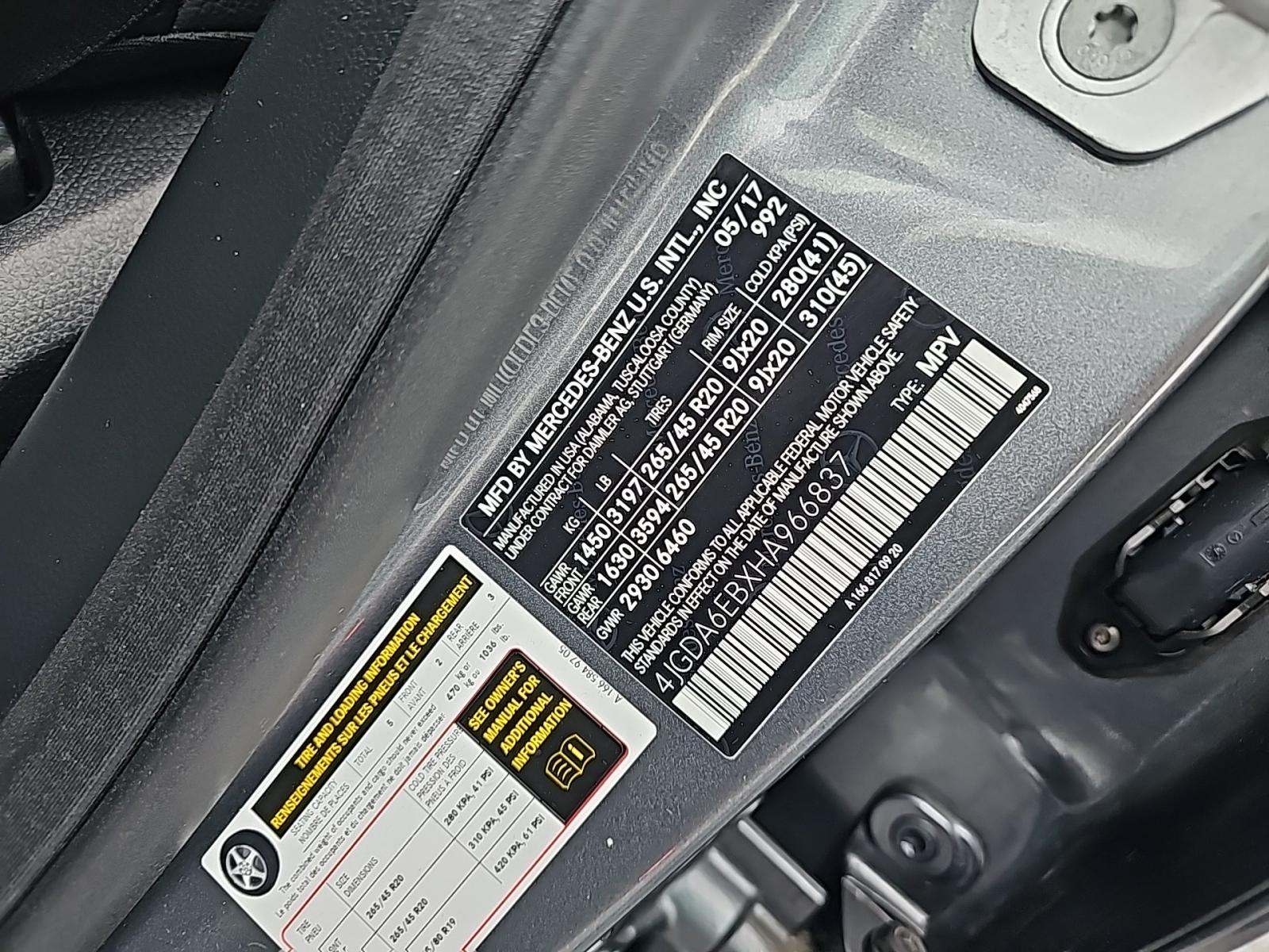 2017 Mercedes-Benz GLE AMG GLE 43 AWD