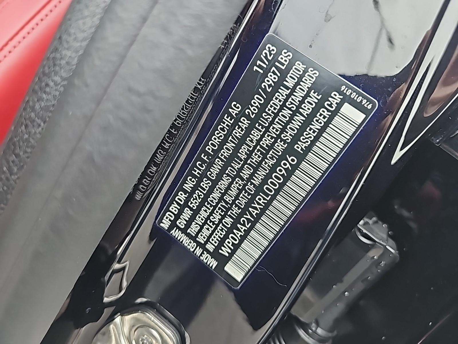 2024 Porsche Panamera Base RWD