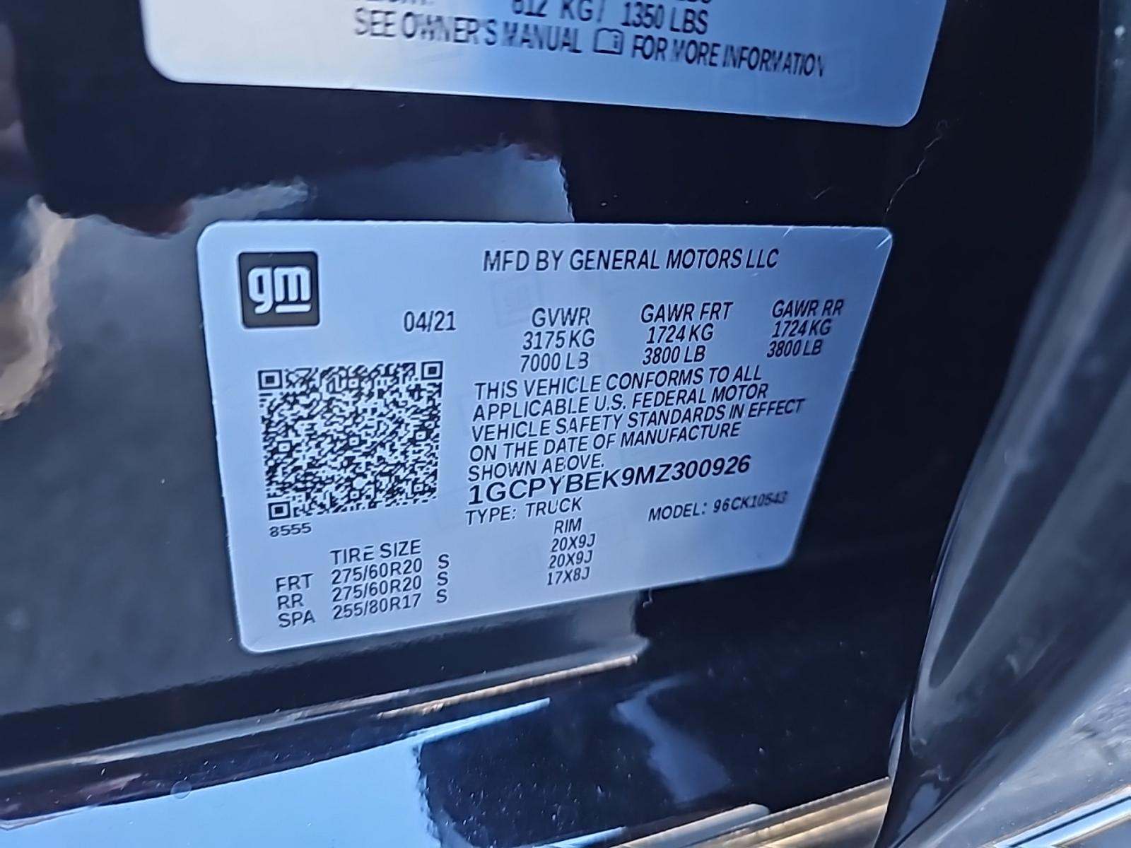 2021 Chevrolet Silverado 1500 Custom AWD