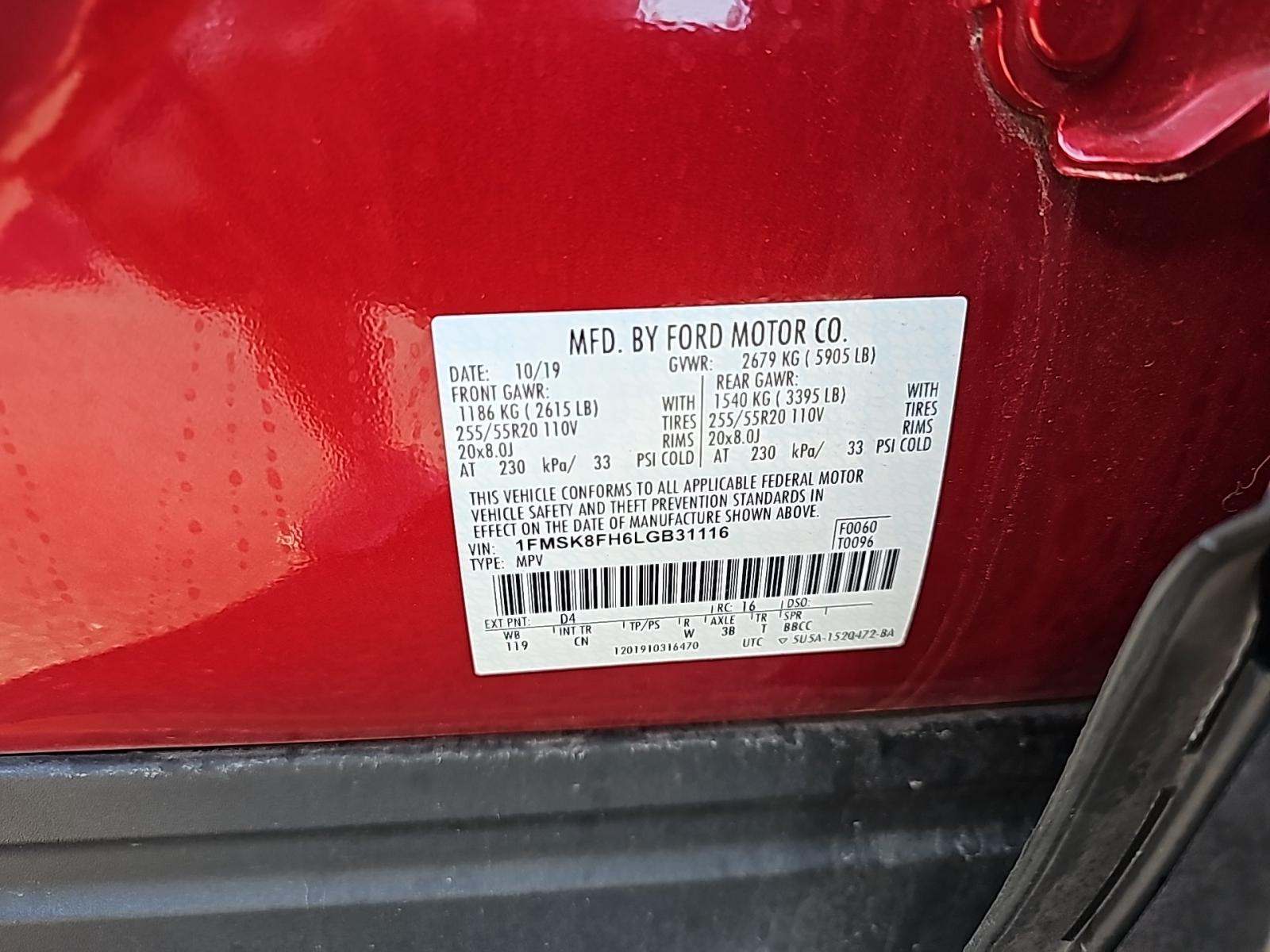 2020 Ford Explorer Limited AWD