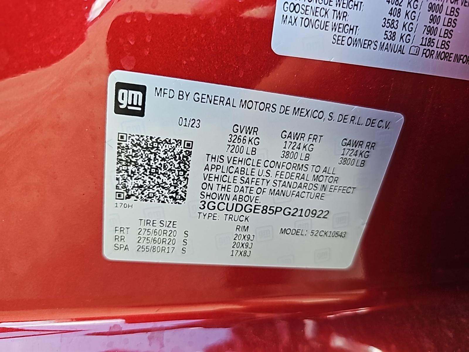 2023 Chevrolet Silverado 1500 LTZ AWD