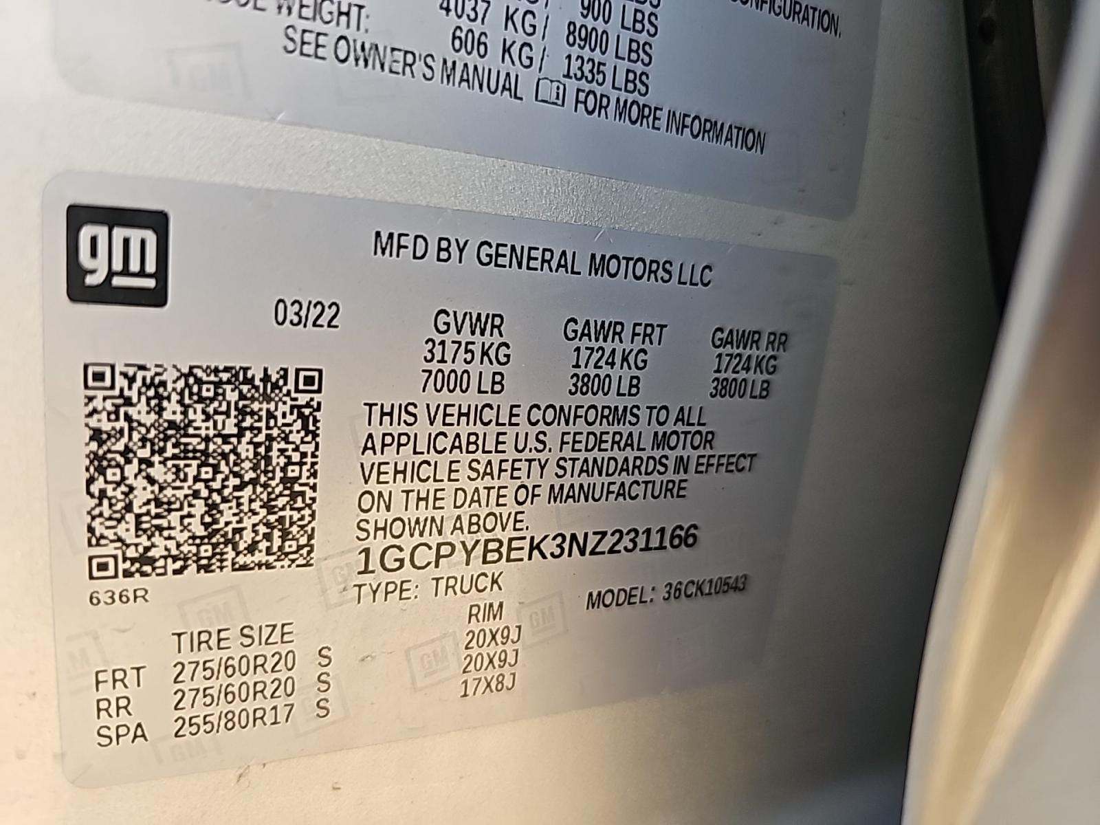 2022 Chevrolet Silverado 1500 Custom AWD