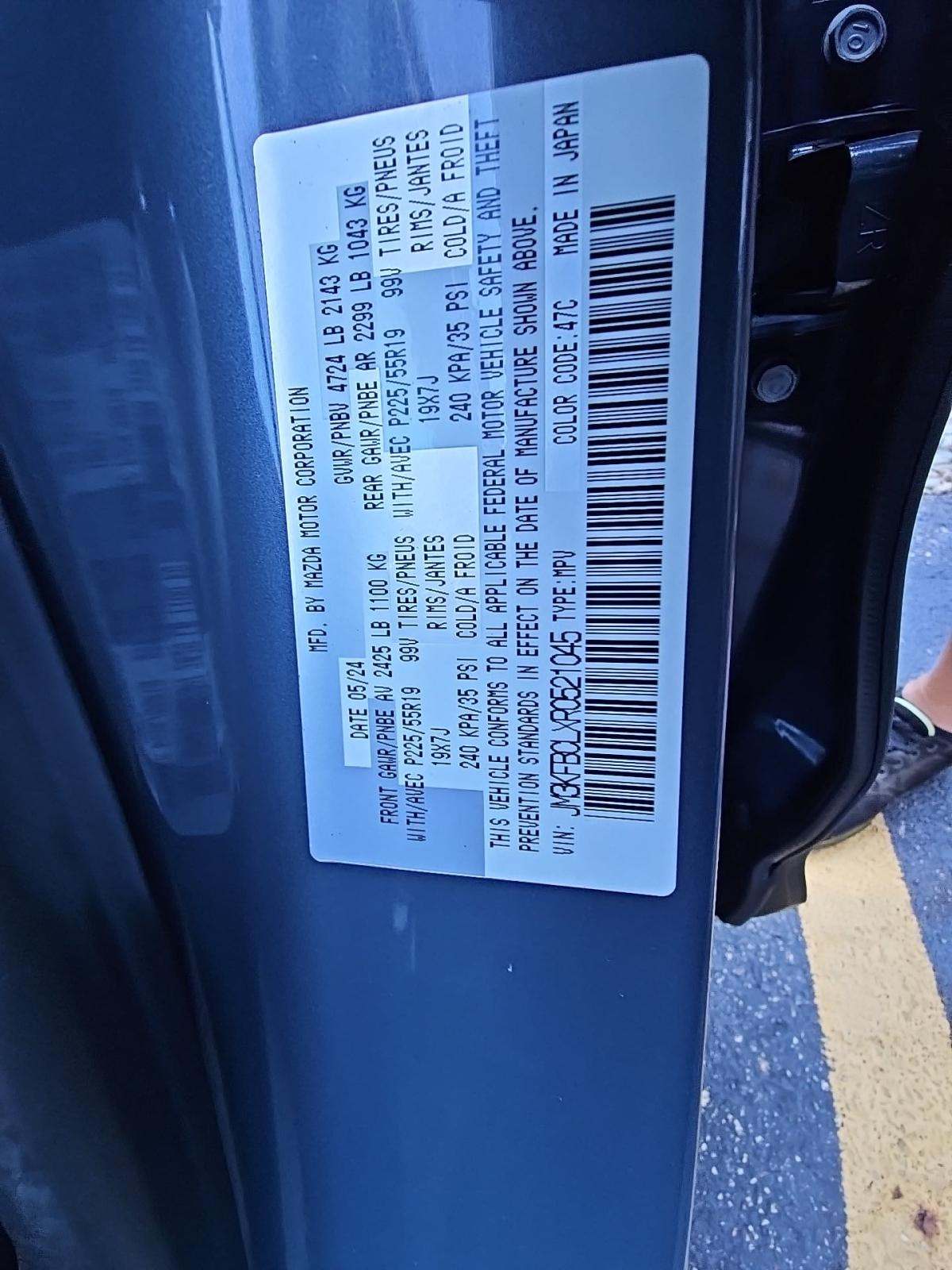 2024 MAZDA CX-5 2.5 S Carbon Edition AWD