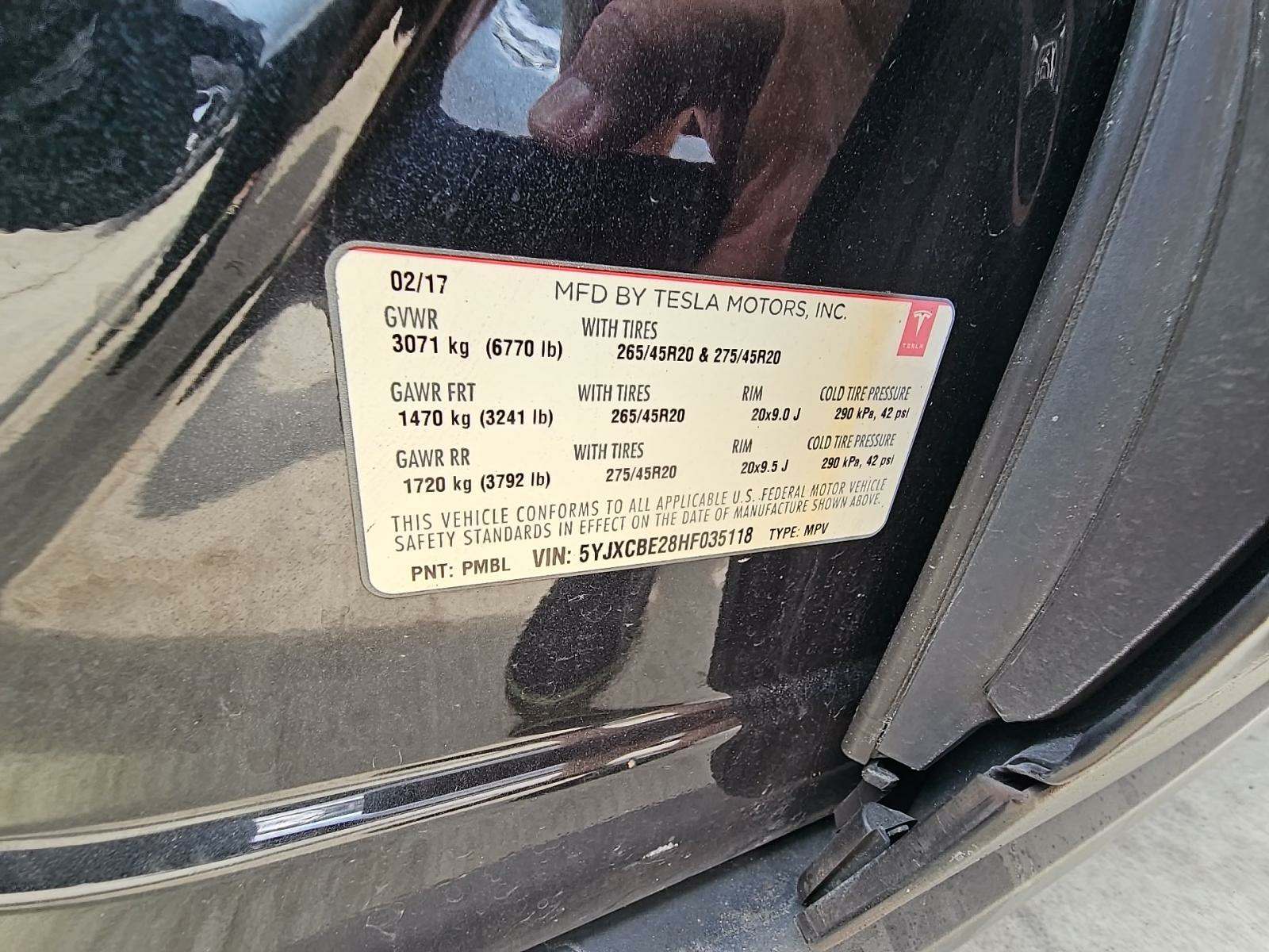 2017 Tesla Model X 90D AWD