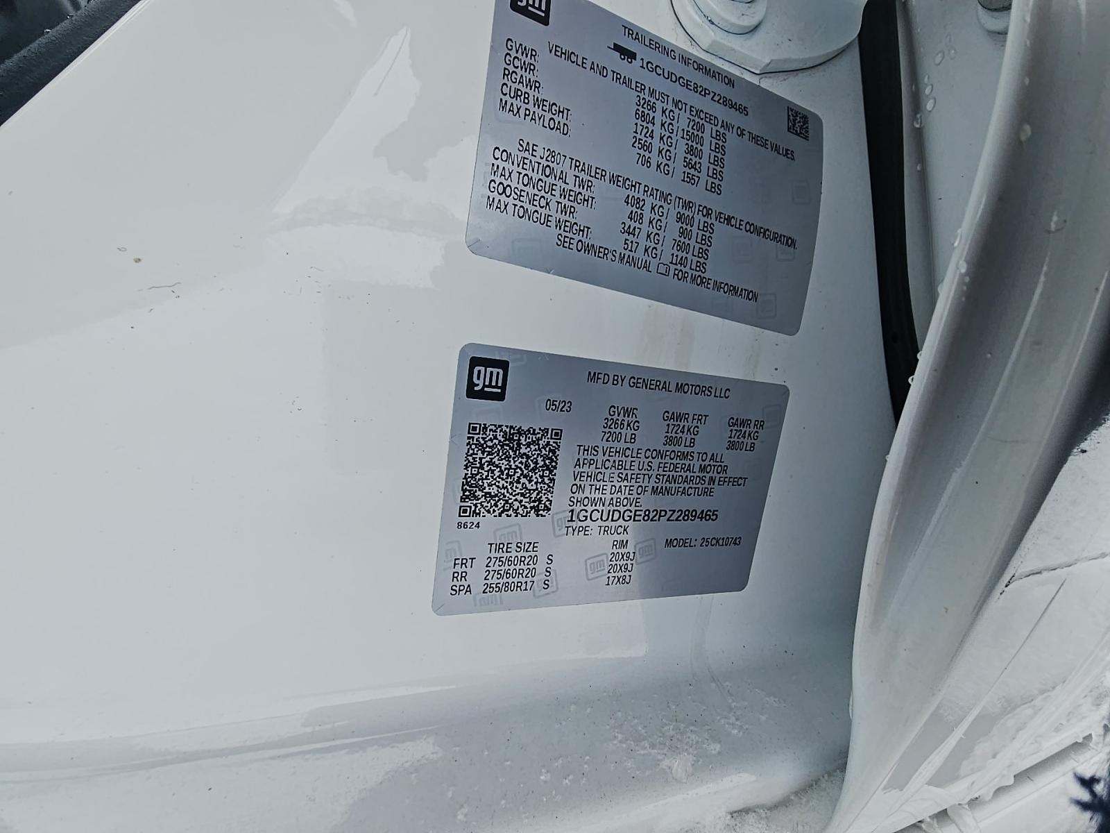 2023 Chevrolet Silverado 1500 LTZ AWD