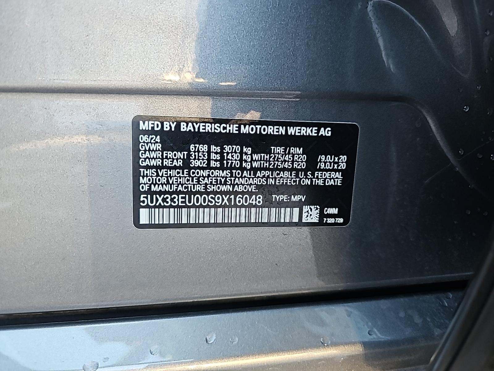 2025 BMW X5 M60i xDrive AWD