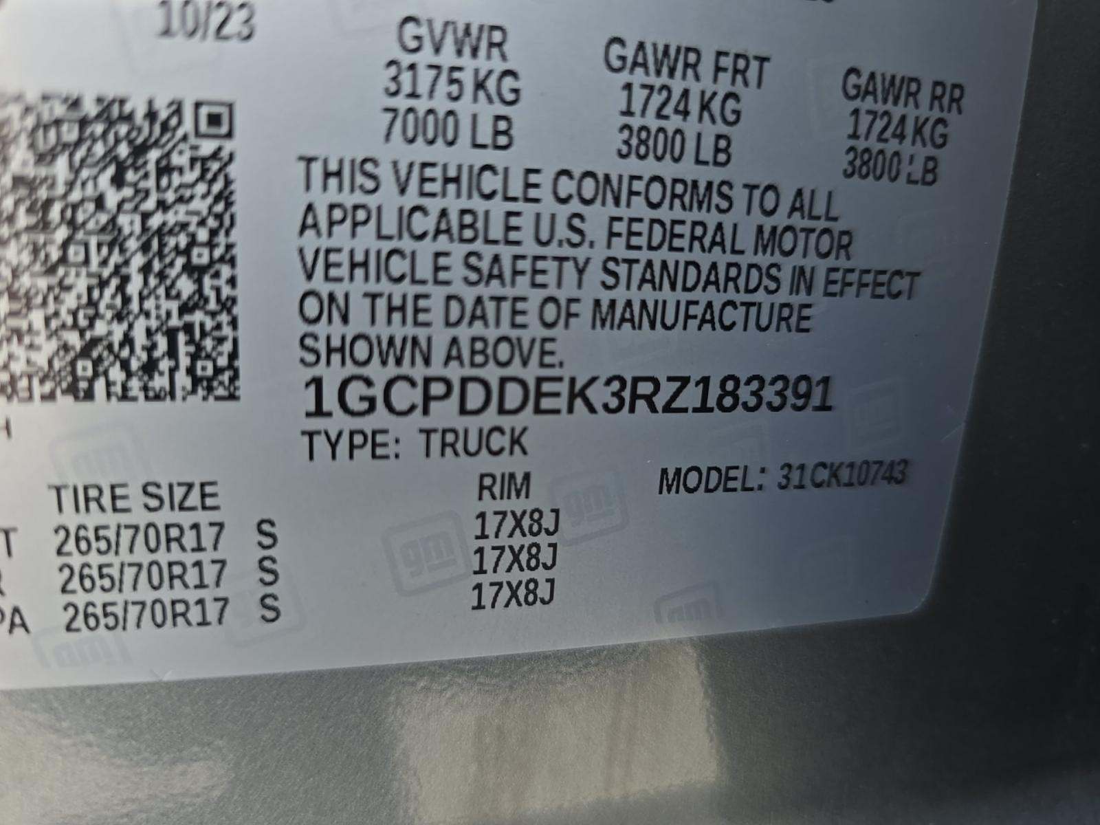 2024 Chevrolet Silverado 1500 LT AWD
