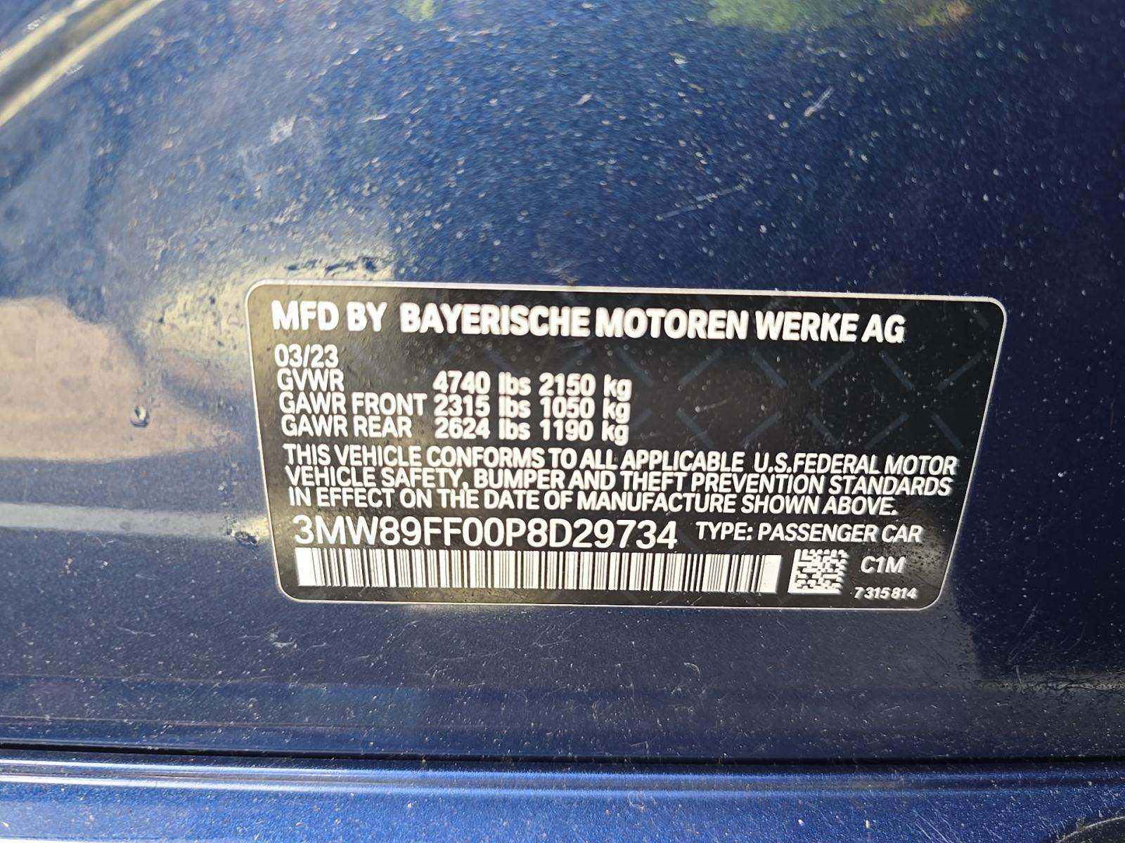 2023 BMW 3 Series 330i xDrive AWD