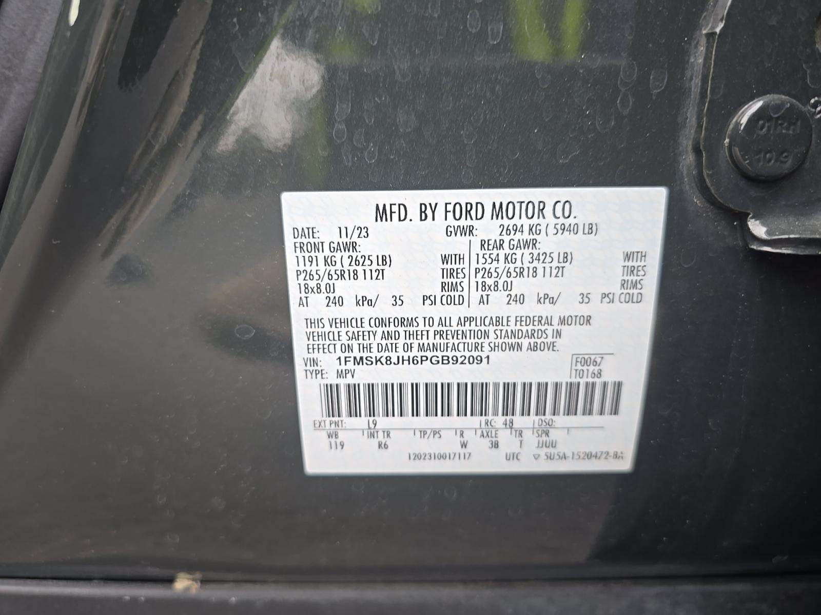 2023 Ford Explorer Timberline AWD