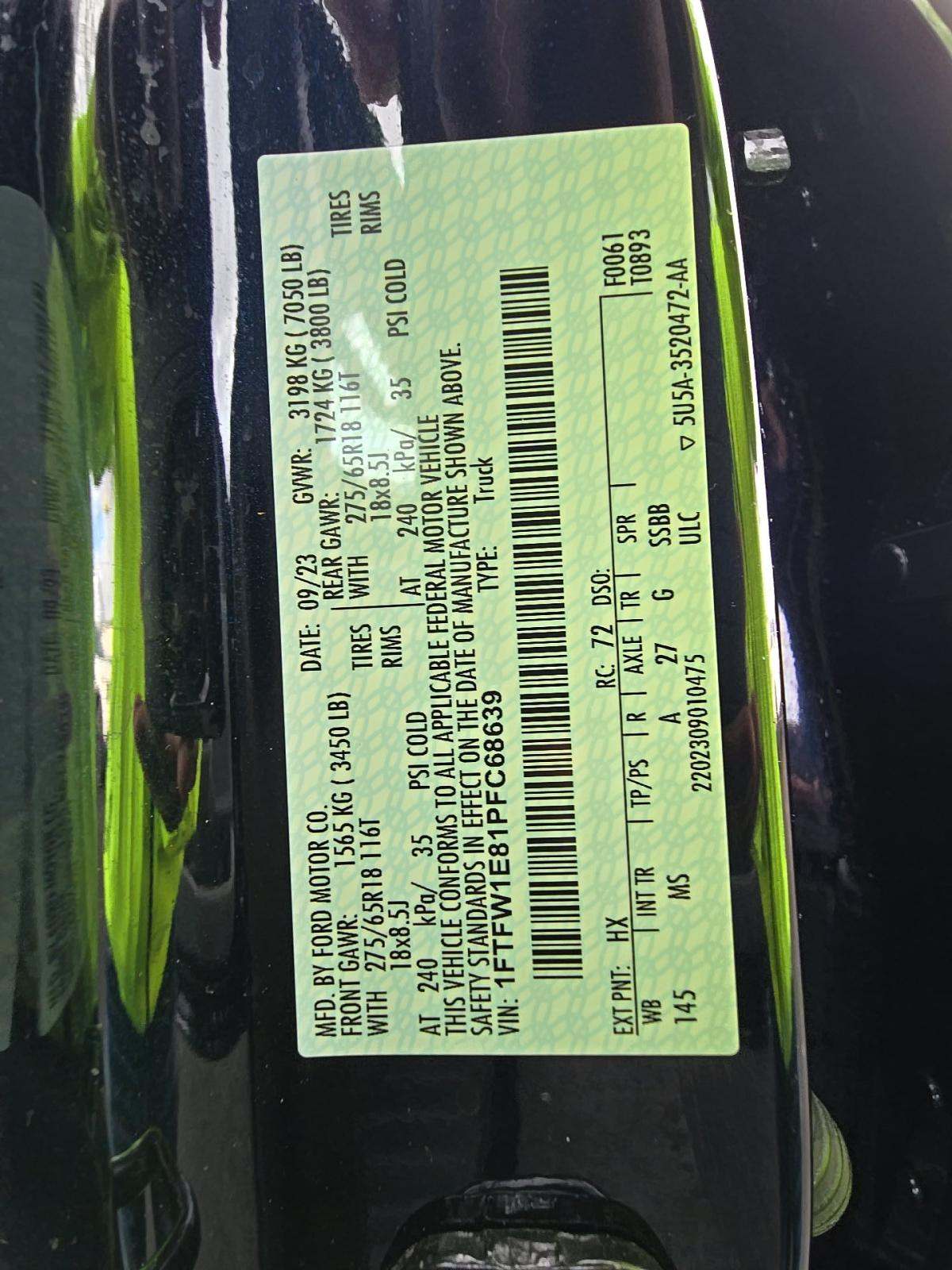 2023 Ford F-150 XLT AWD