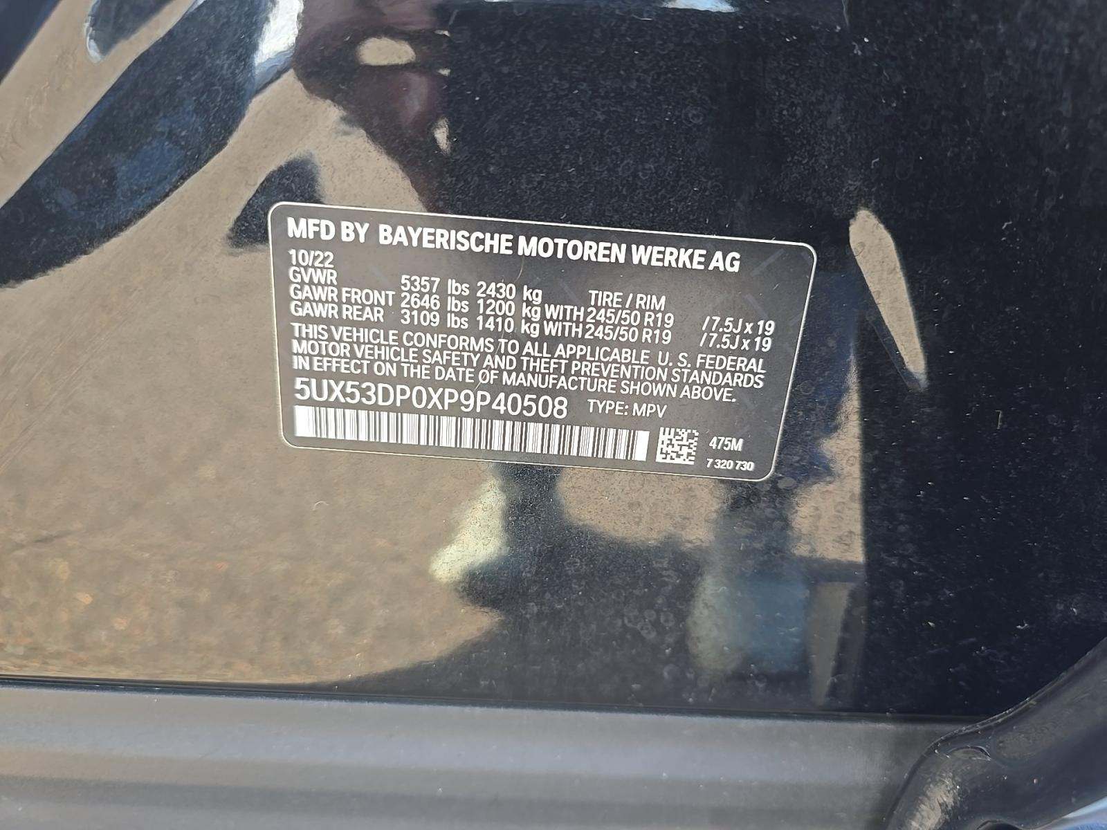 2023 BMW X3 xDrive30i AWD