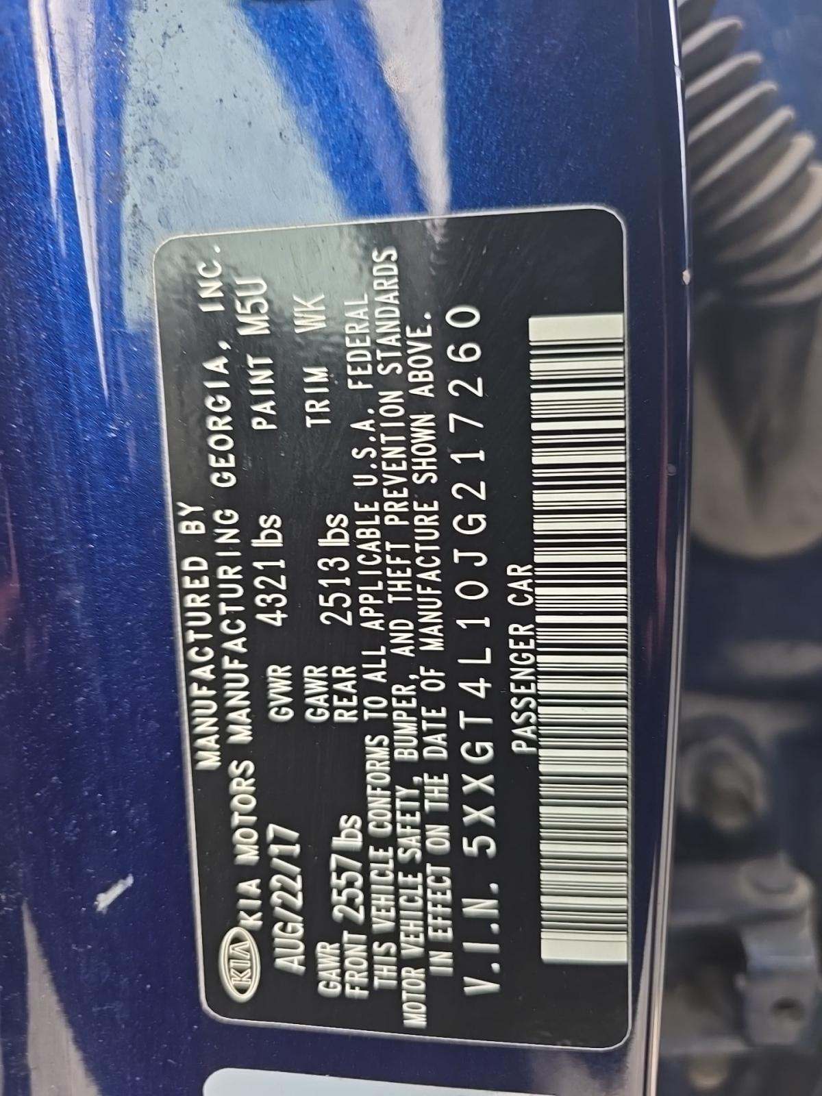 2018 Kia Optima LX FWD