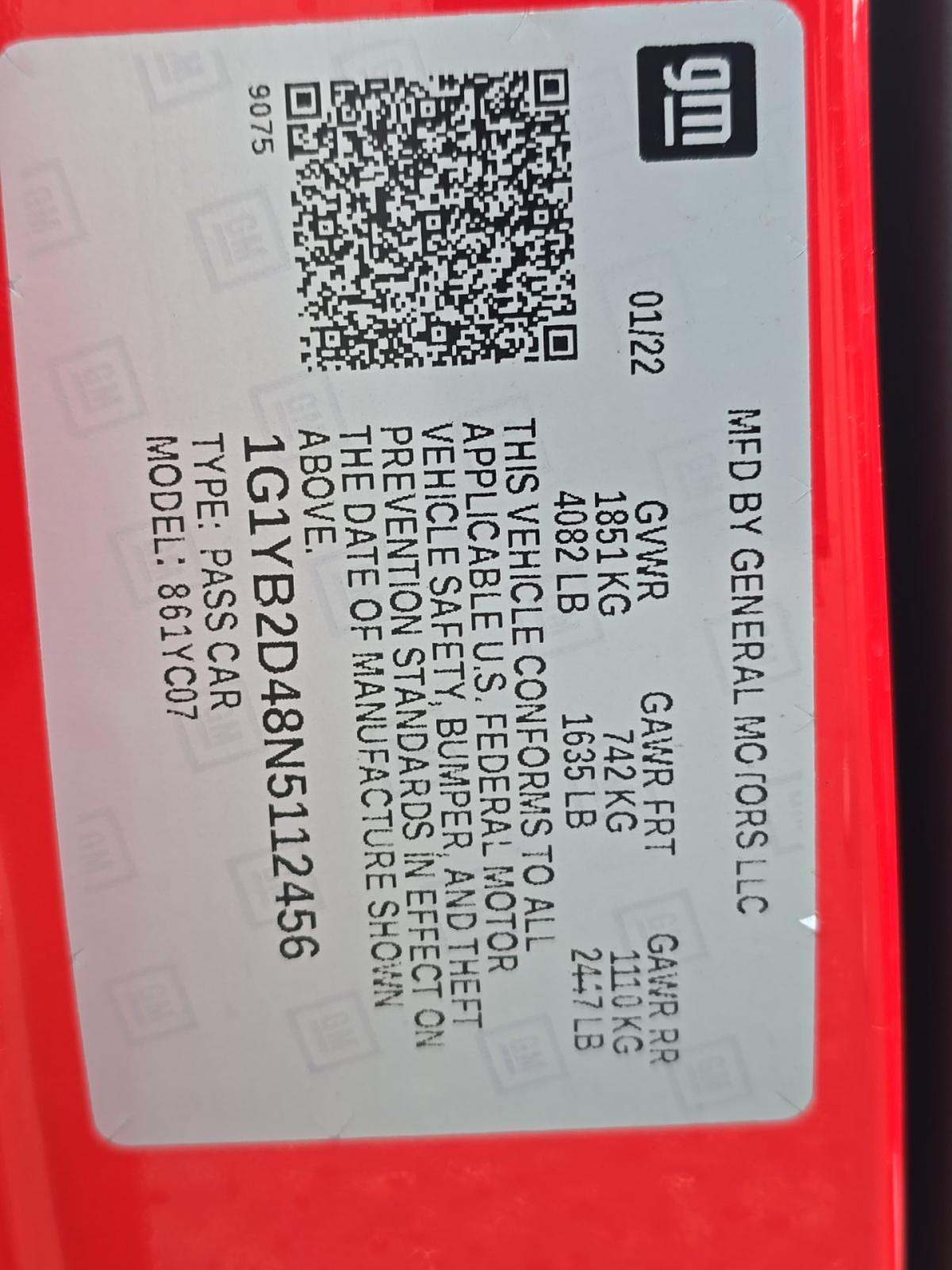 CHEVROLET CORVETTE - 5