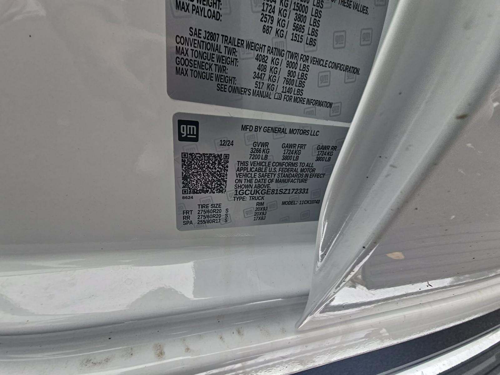 2025 Chevrolet Silverado 1500 LTZ AWD