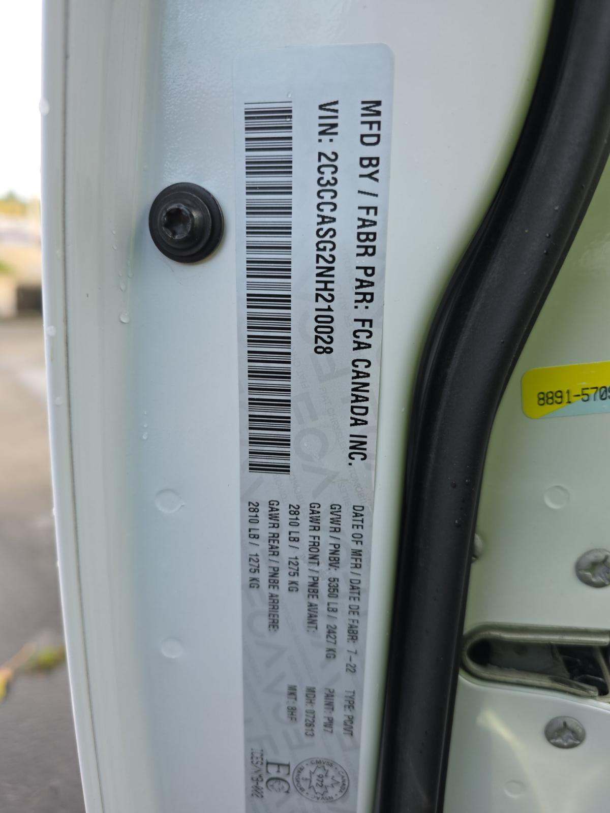 2022 Chrysler 300 Touring L AWD