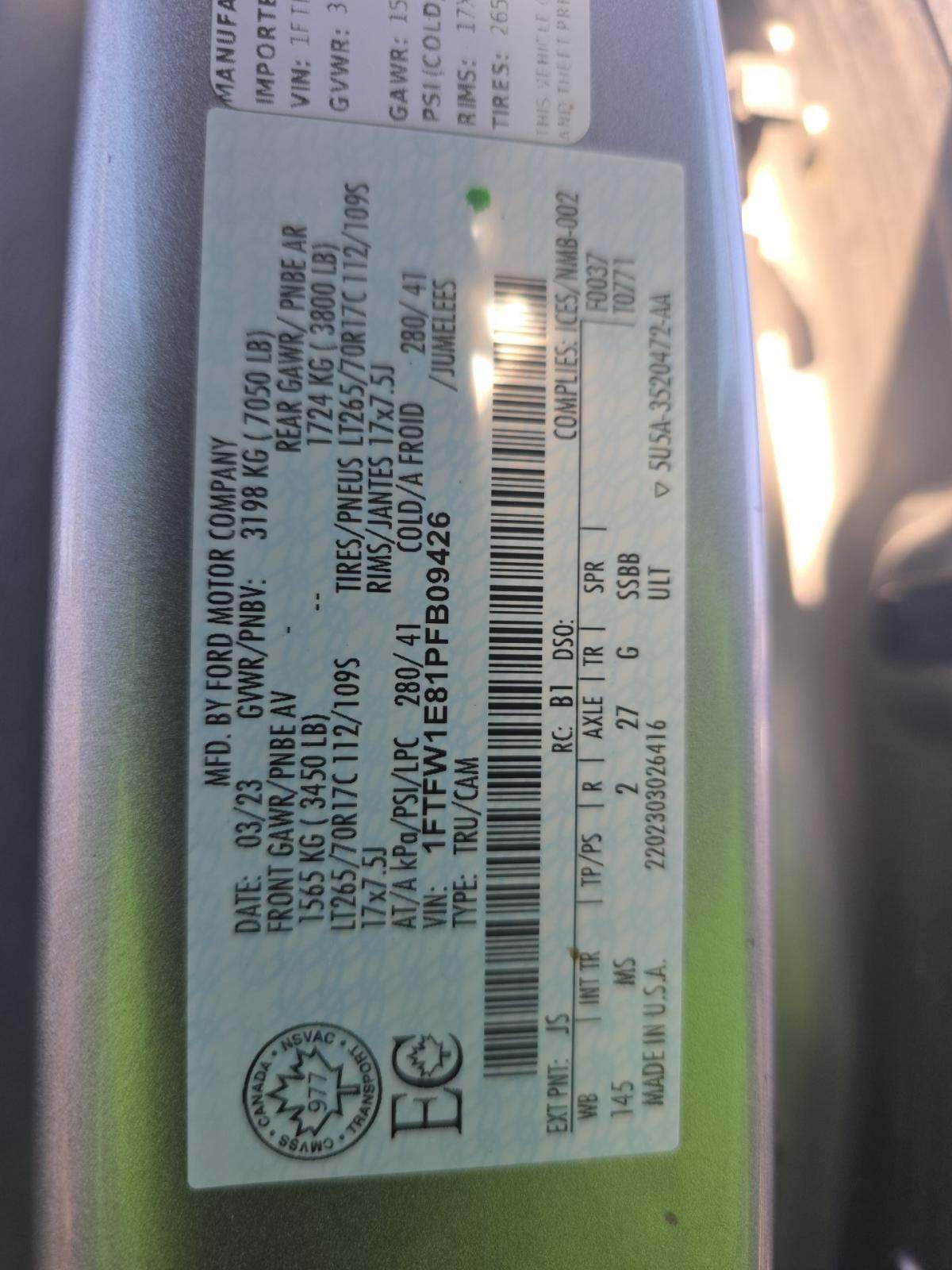 2023 Ford F-150 XLT AWD