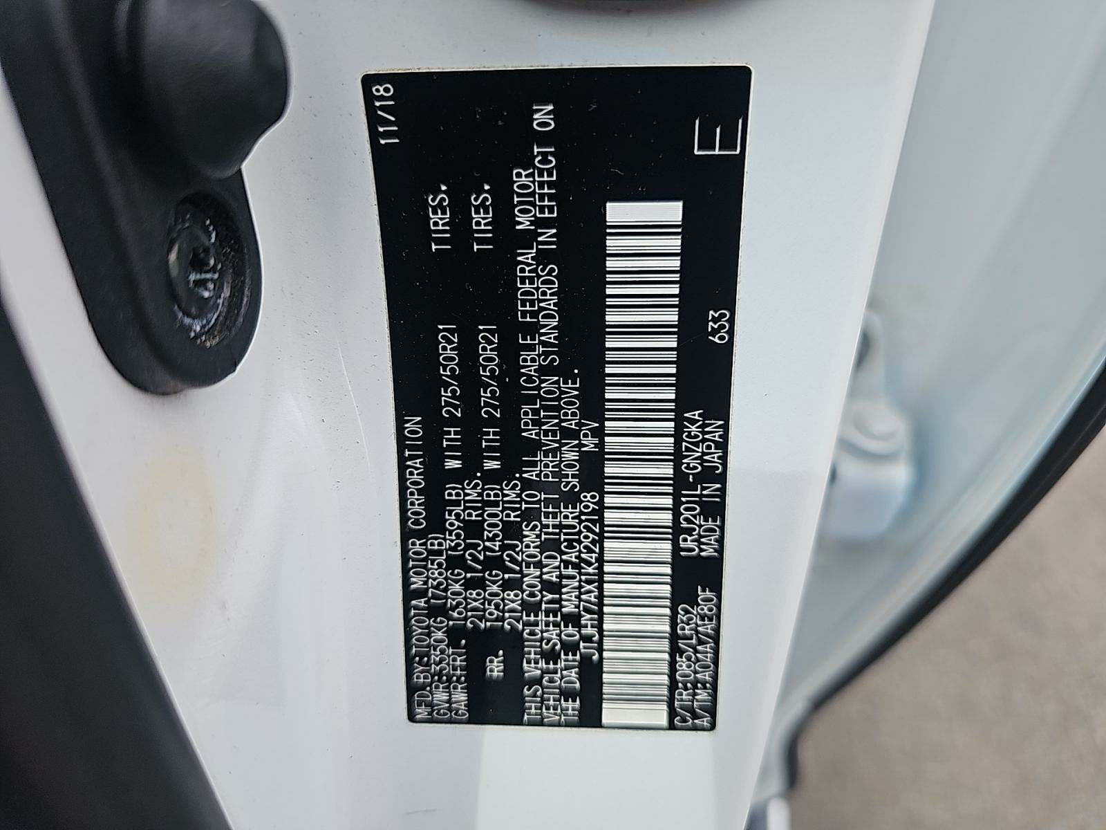 2019 Lexus LX LX 570 AWD