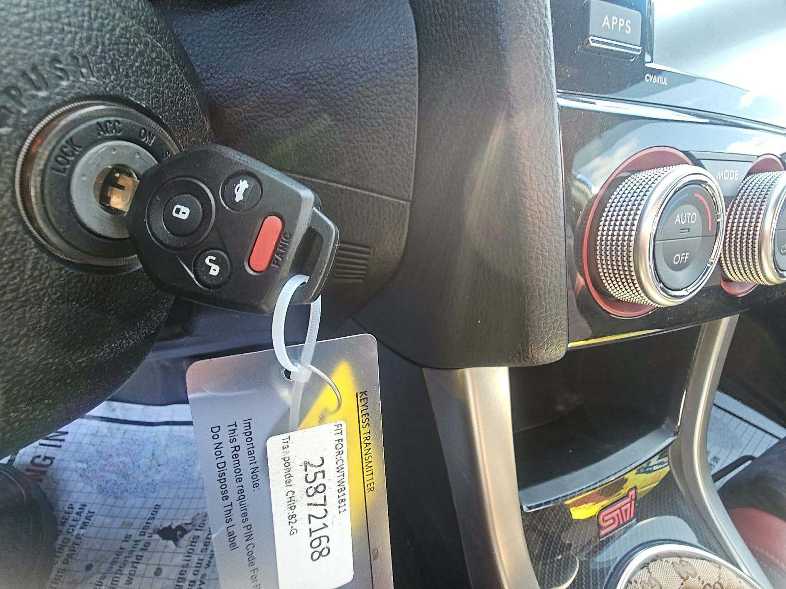 2016 Subaru WRX STi AWD