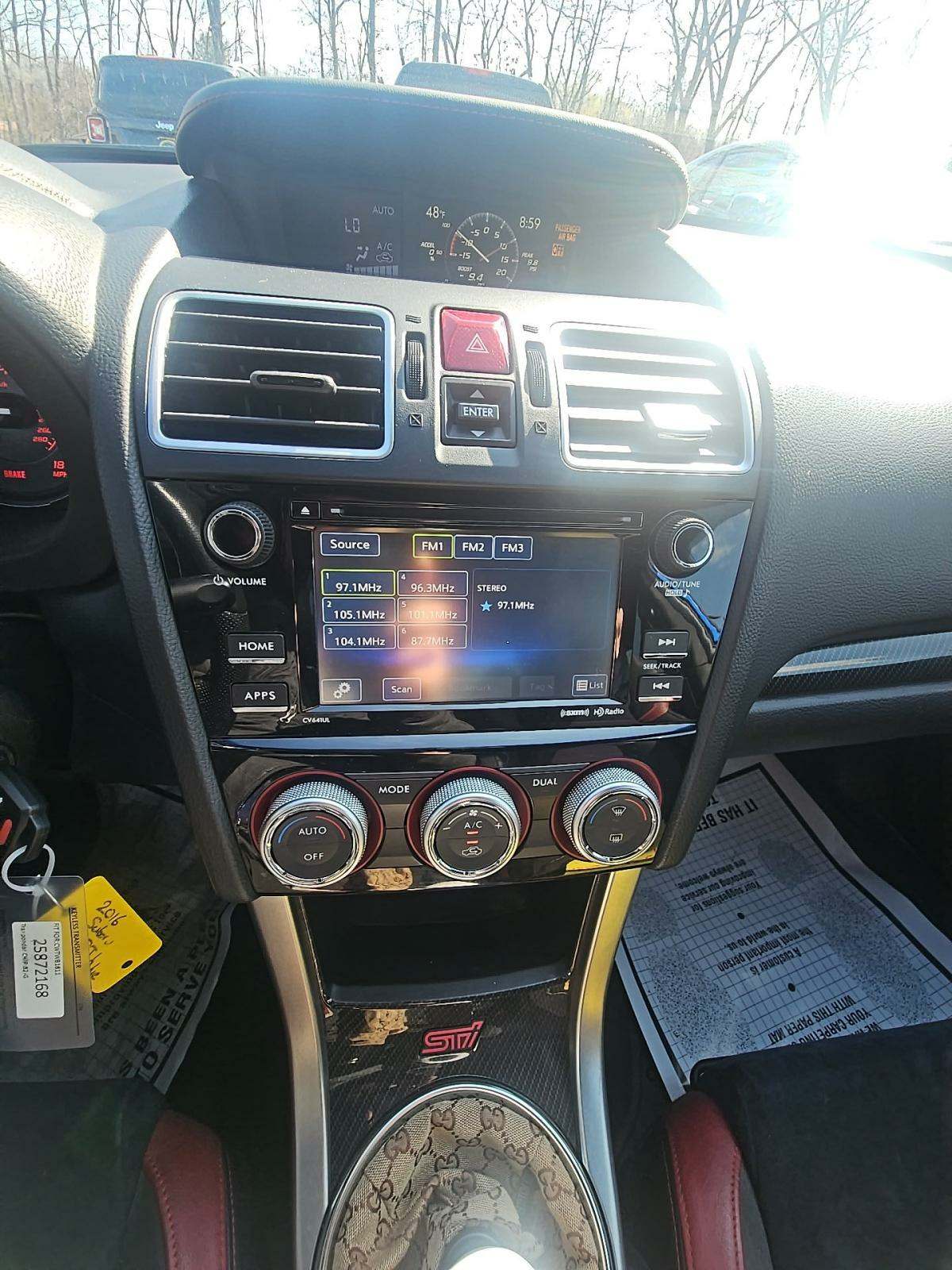 2016 Subaru WRX STi AWD