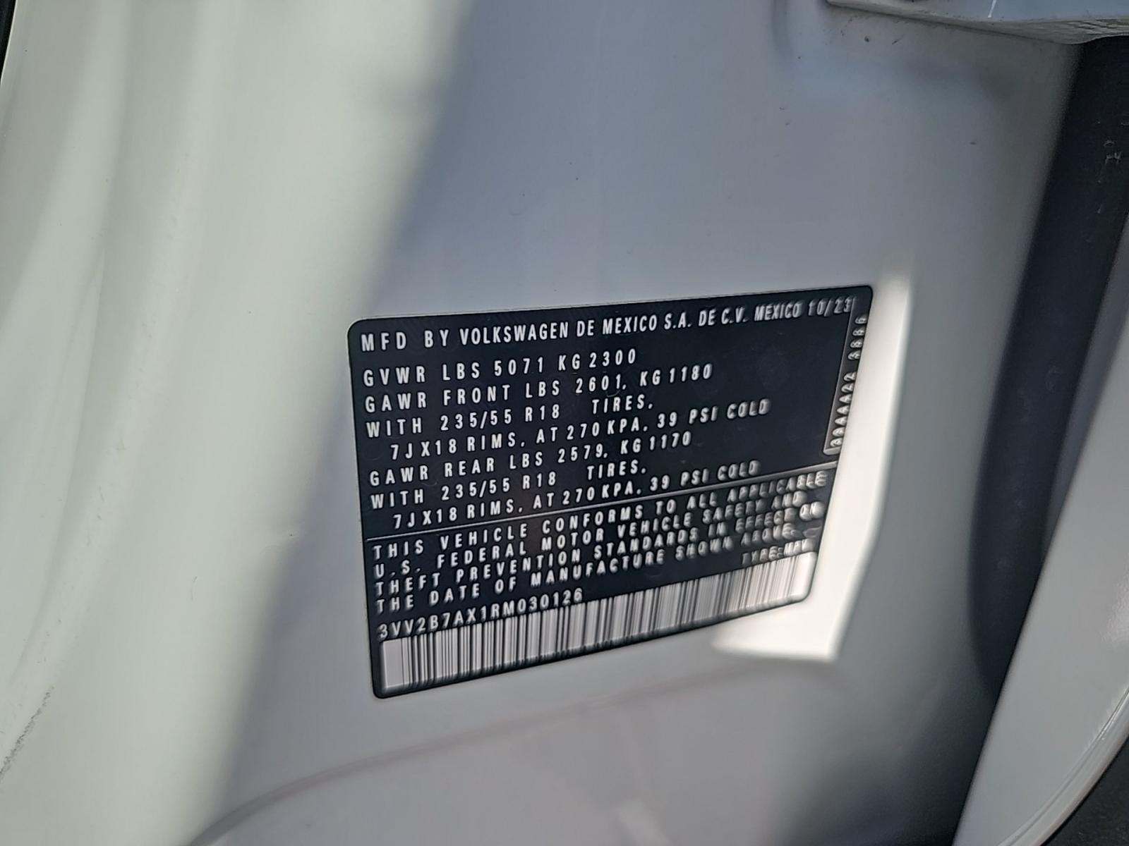 2024 Volkswagen Tiguan 2.0T SE AWD