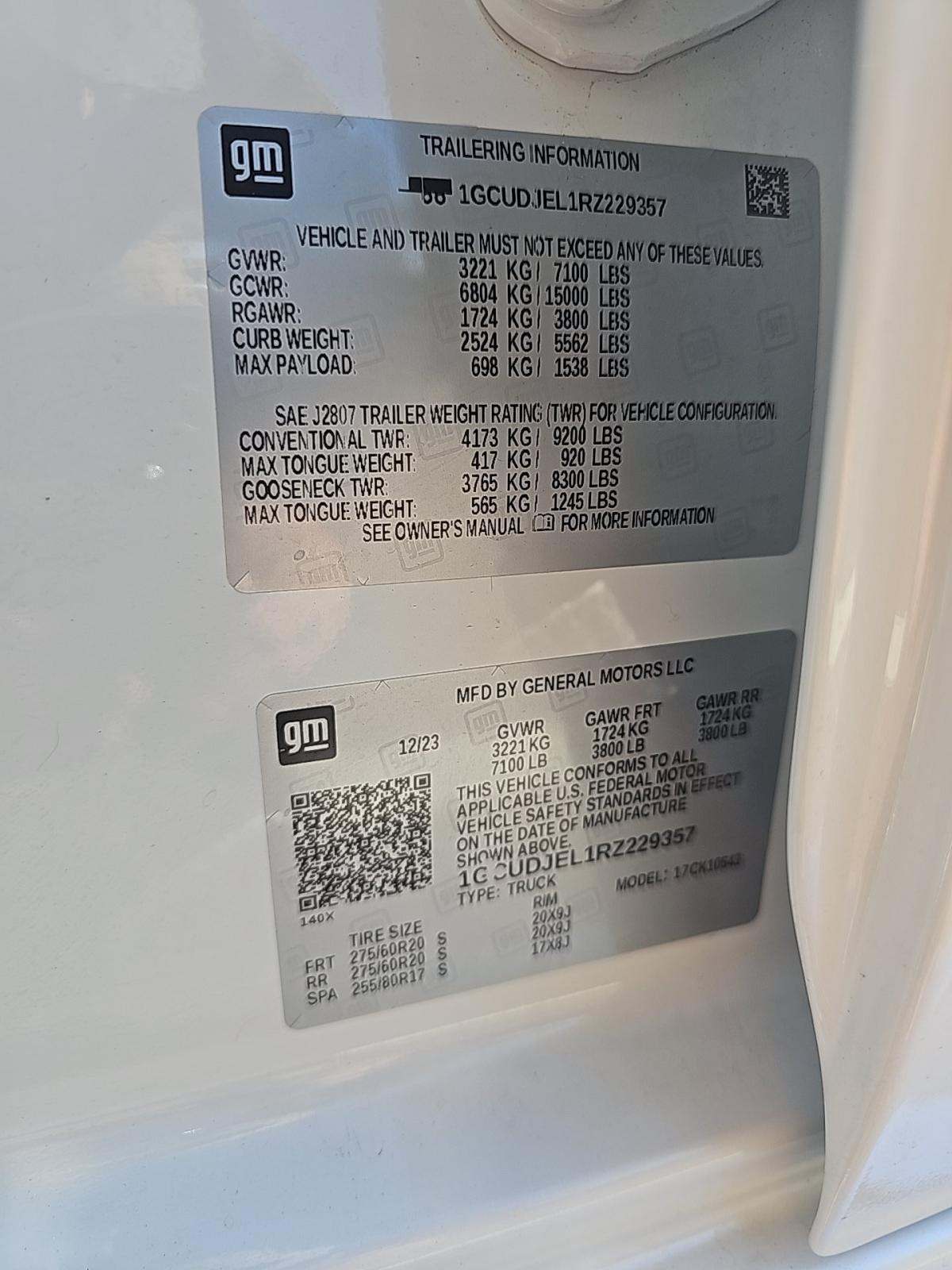 2024 Chevrolet Silverado 1500 High Country AWD