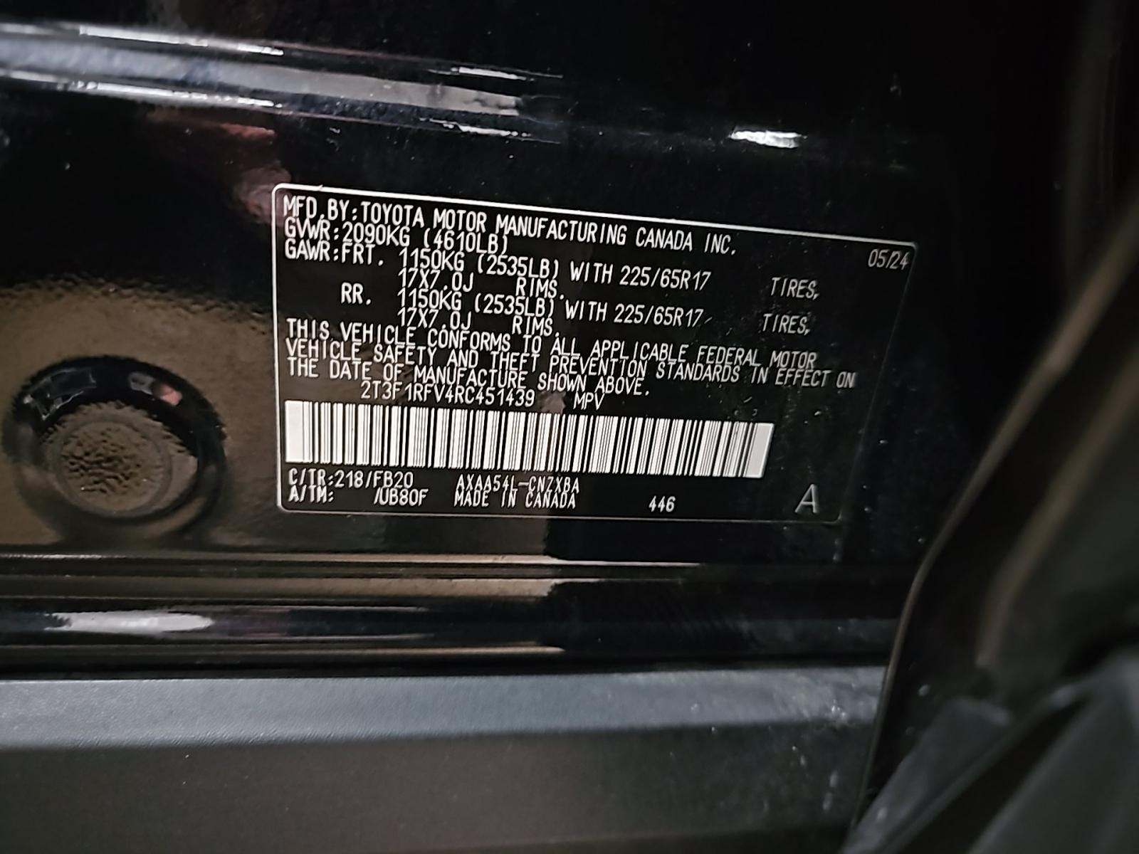 2024 Toyota RAV4 LE AWD