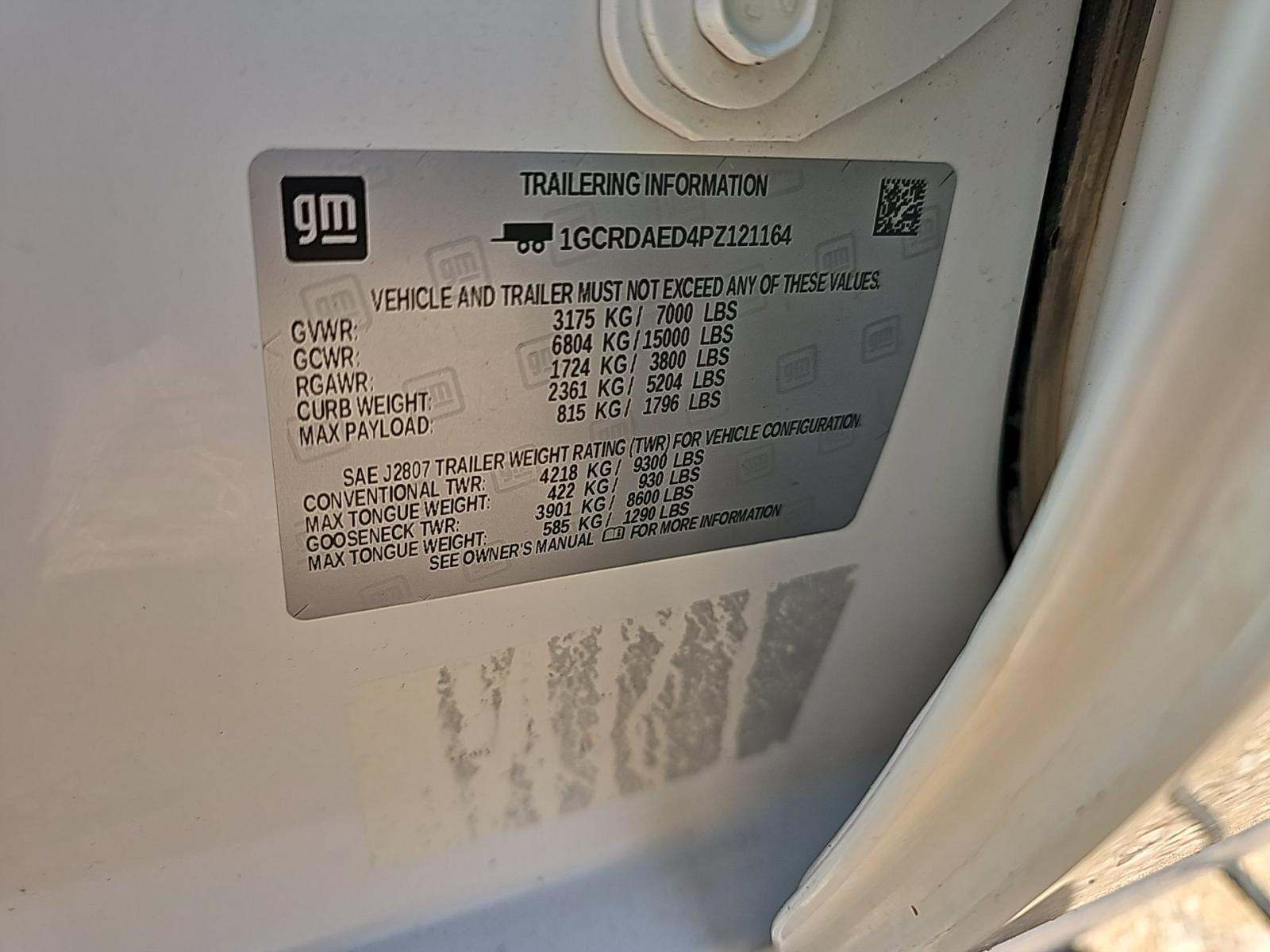 2023 Chevrolet Silverado 1500 Work Truck AWD